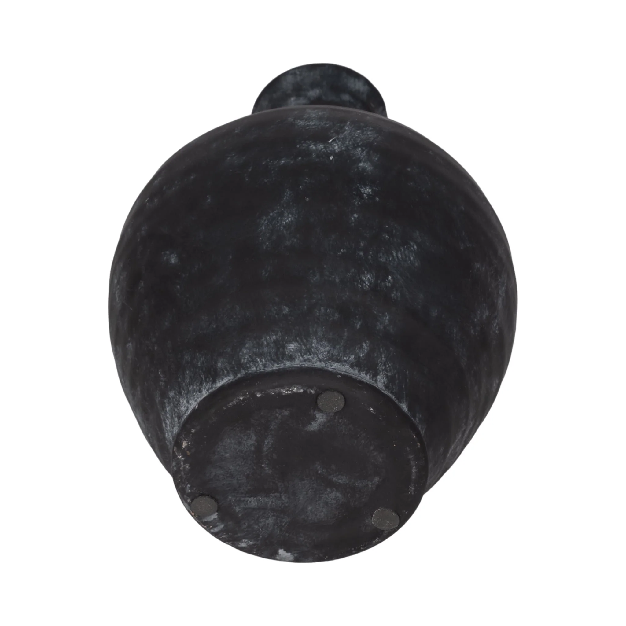 12" Weathered Jug With Handle, Black - Image 7