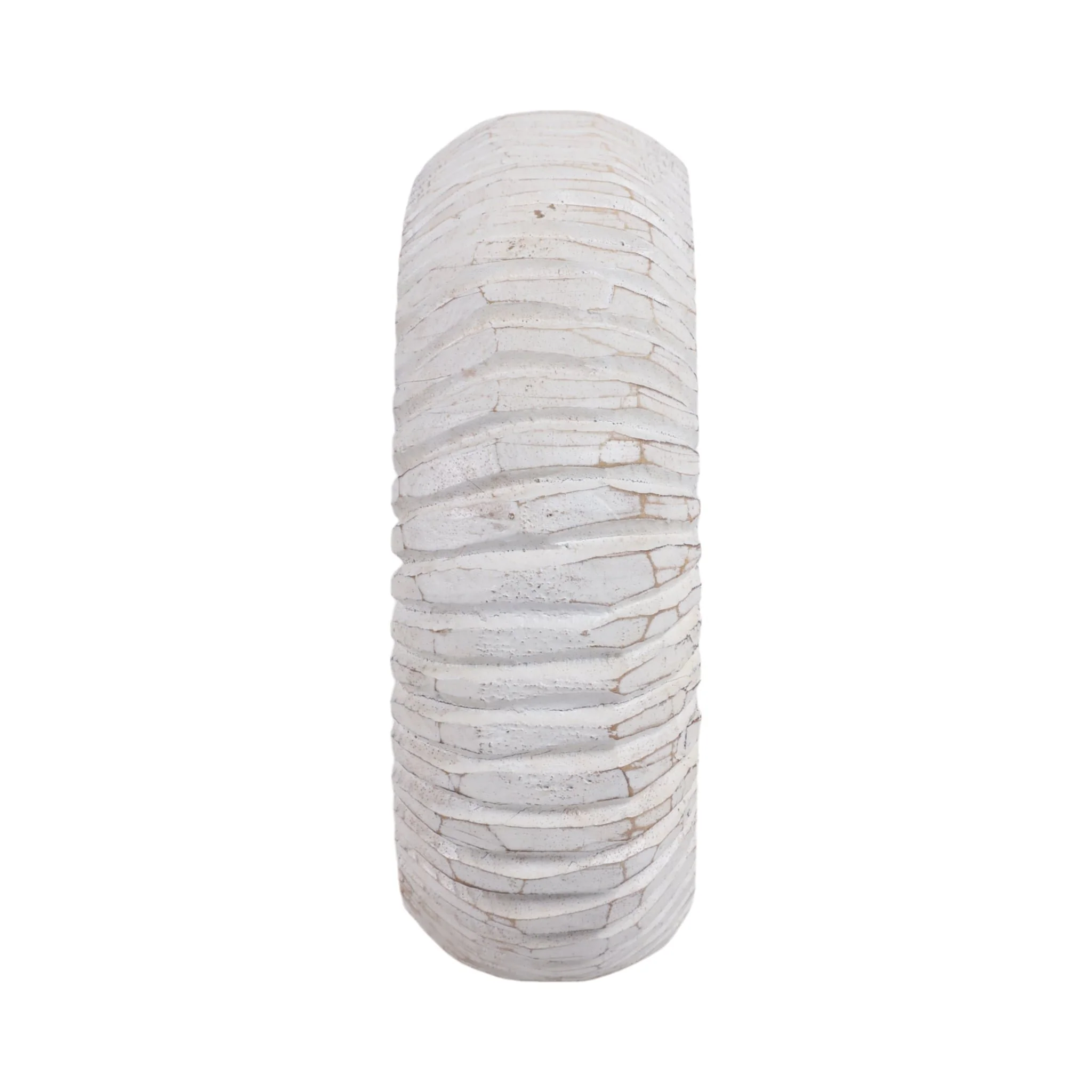 12" Wooden Snail Decor, Wht - Image 3