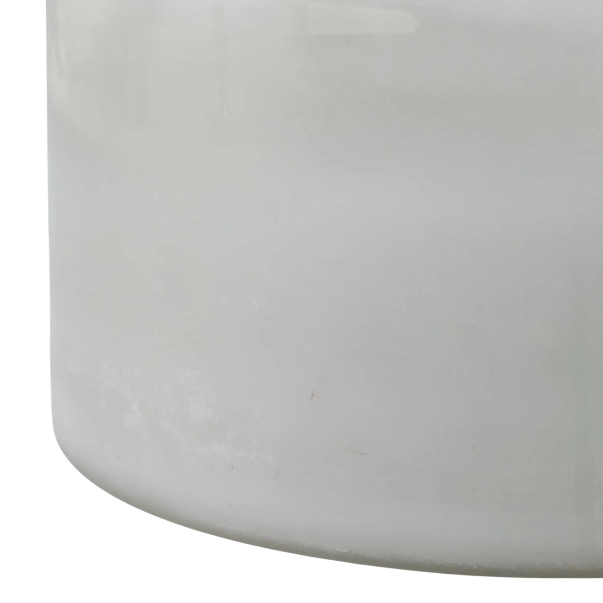 12x10" Frosted Bottom Hurricane, Clear - Image 5