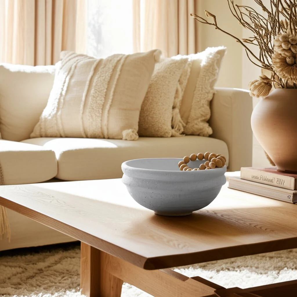 12x12" Textured Bowl, White - Image 10