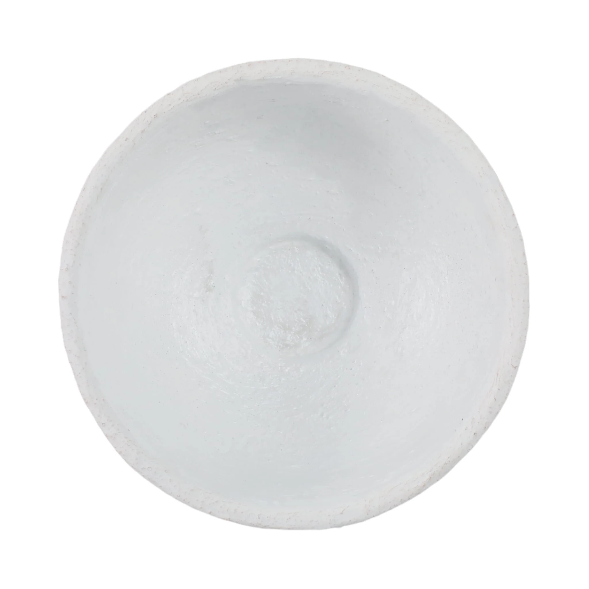 12x12" Textured Bowl, White - Image 6