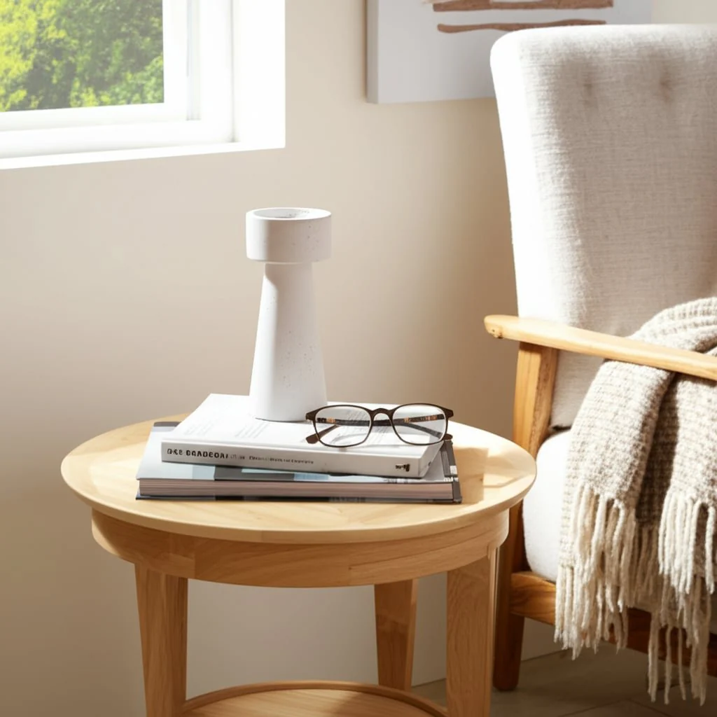 12x5" Taper & Pillar Holder, White - Image 10