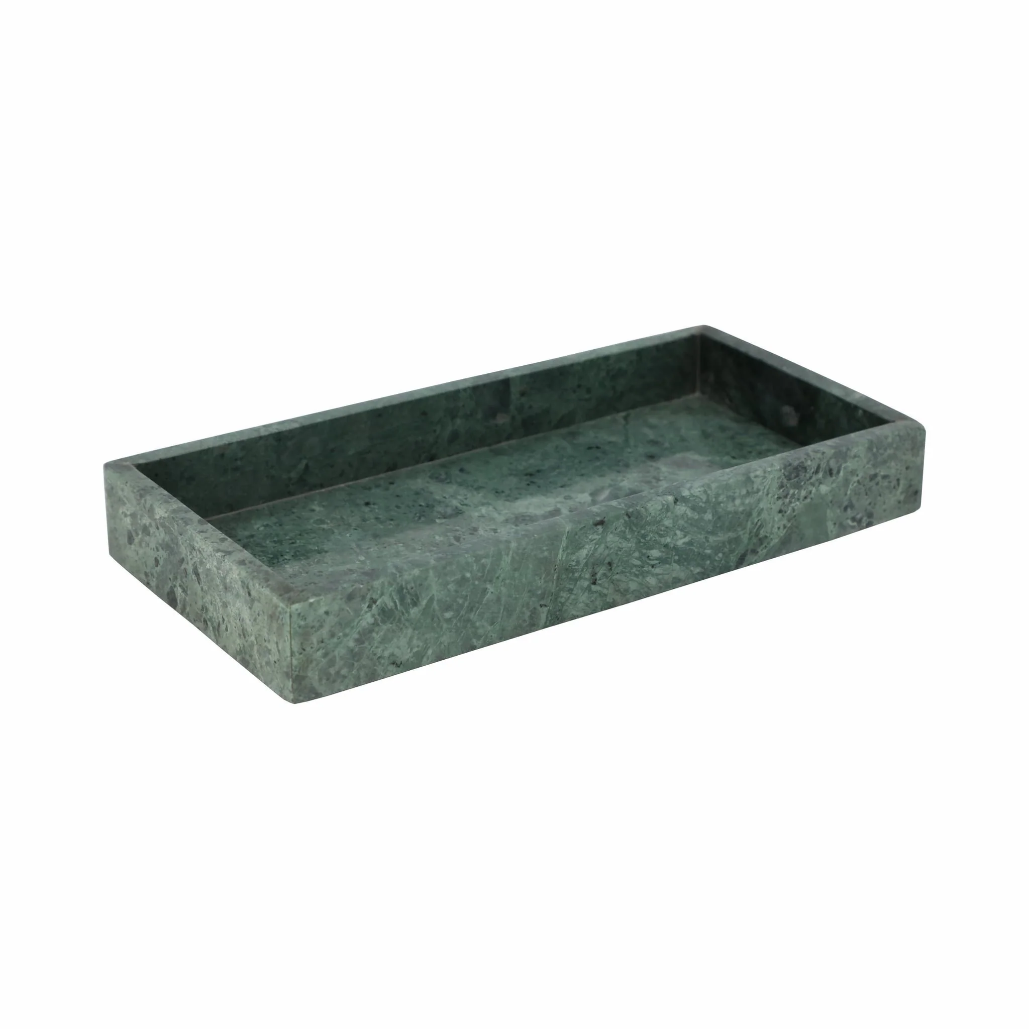 12x6" Marble Candle Tray, Green - Image 3