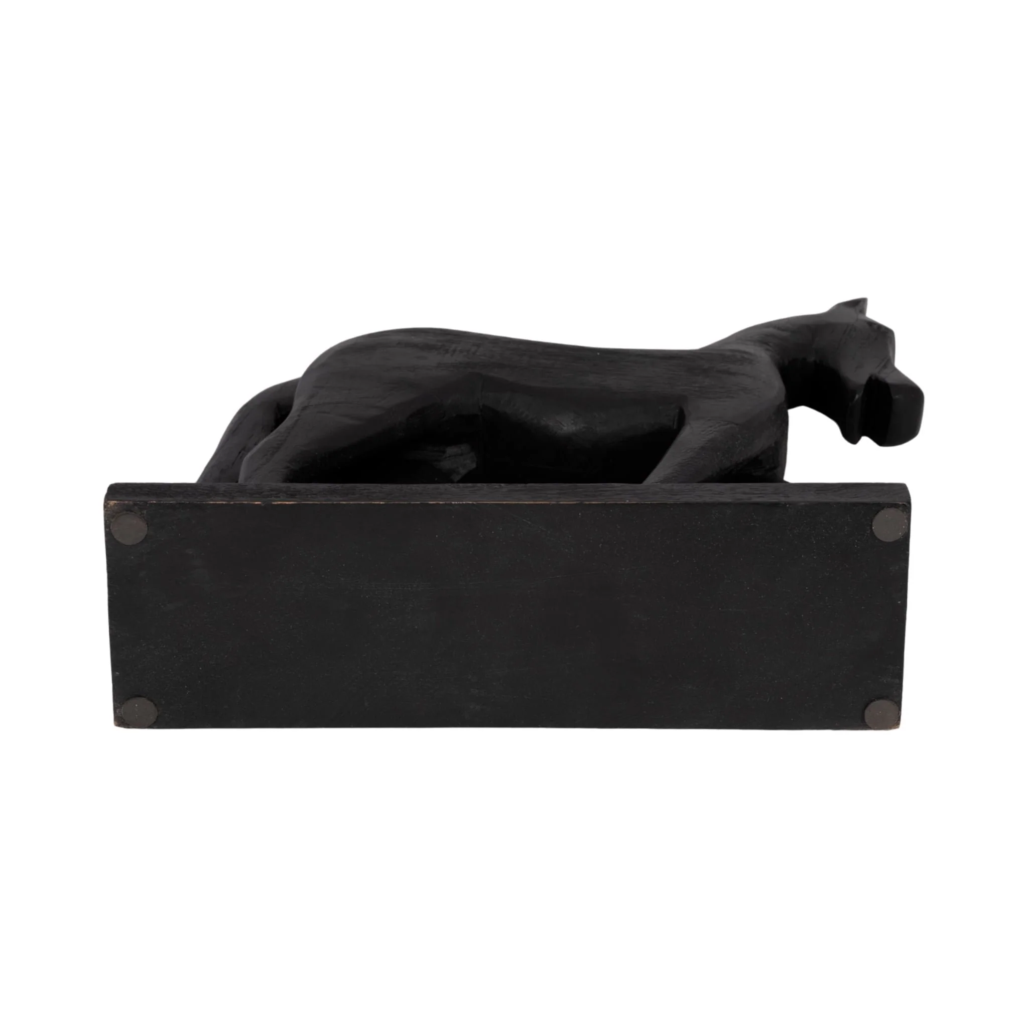 13" Galloping Horse On Base, Black - Image 7