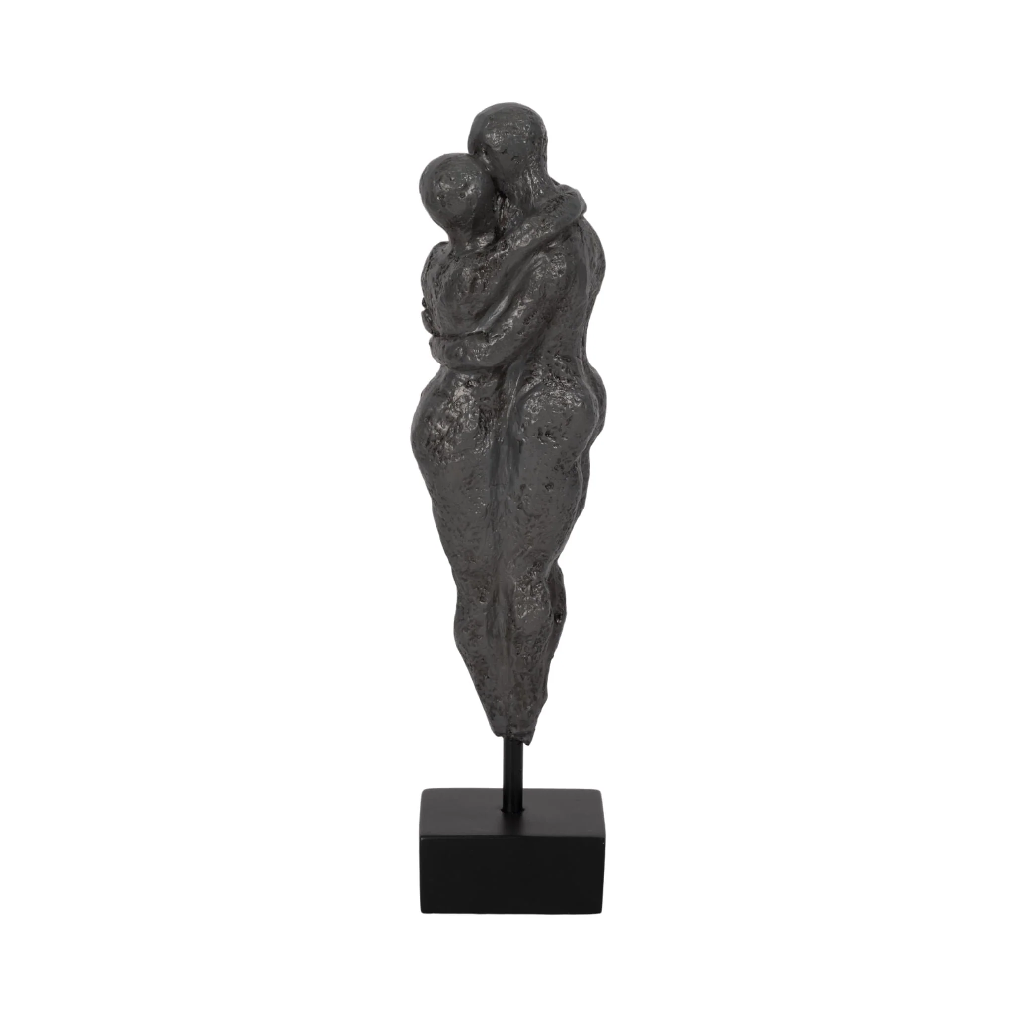 13" Hugging Couple, Black - Image 4