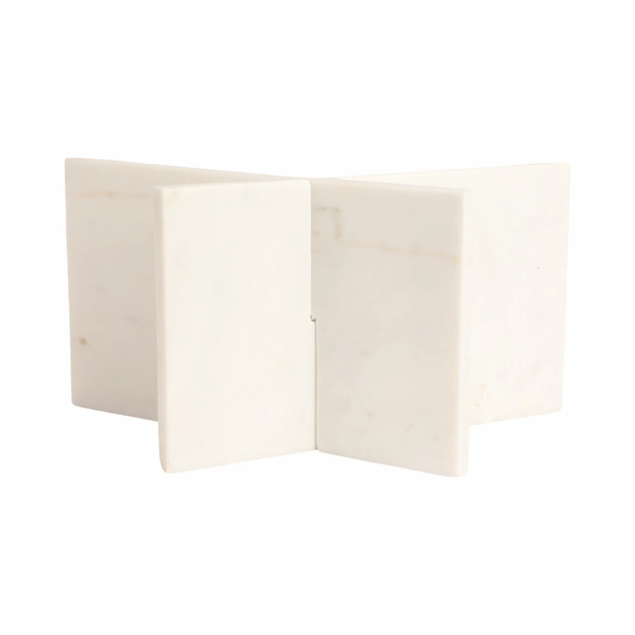 13" Marble Bookstand, White, Kd - Image 8