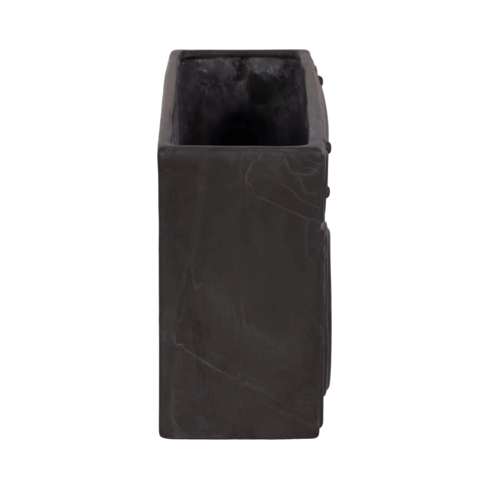 13" Stereo Planter, Grey - Image 3