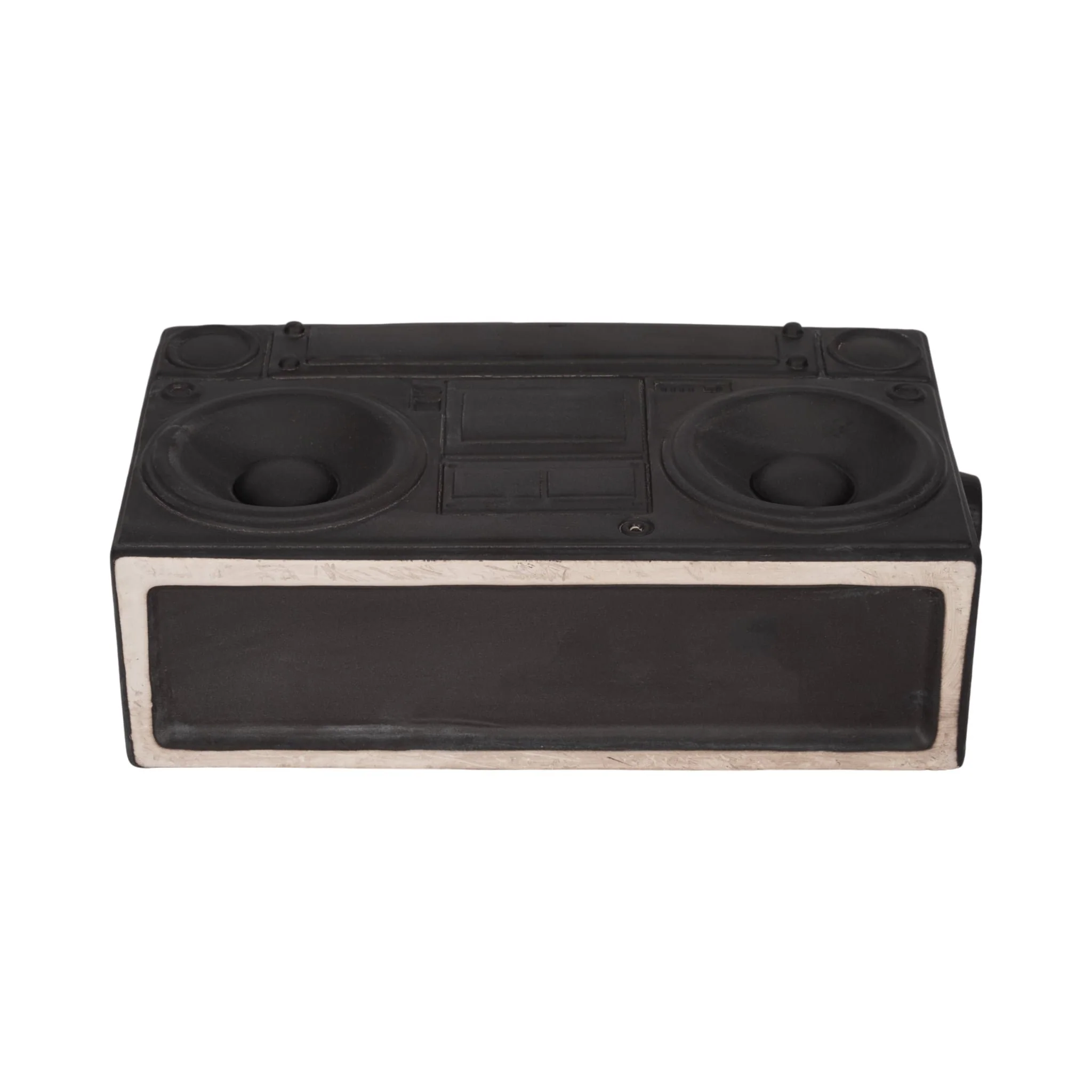 13" Stereo Planter, Grey - Image 7