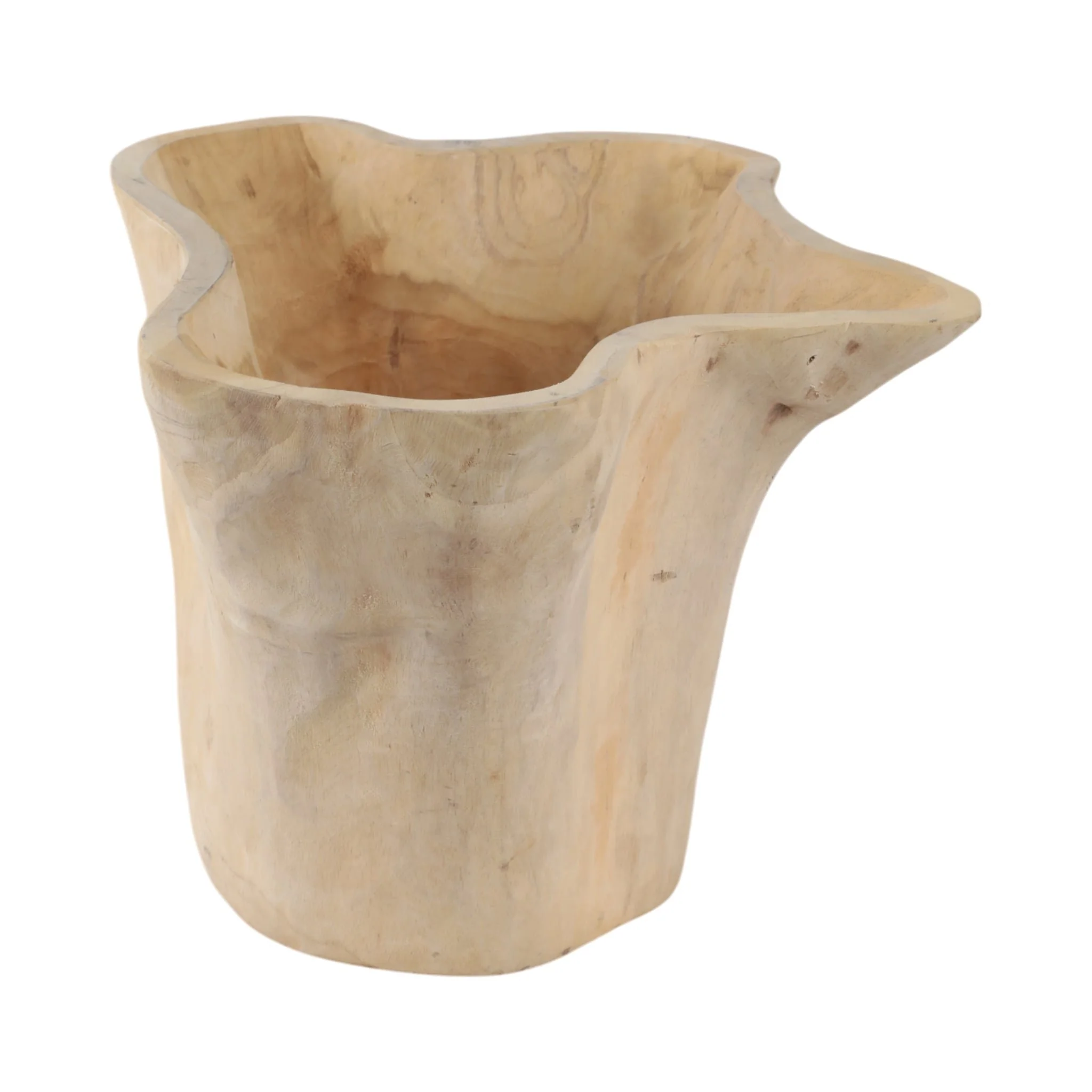 13" Teak Root Bowl, Natural - Image 3