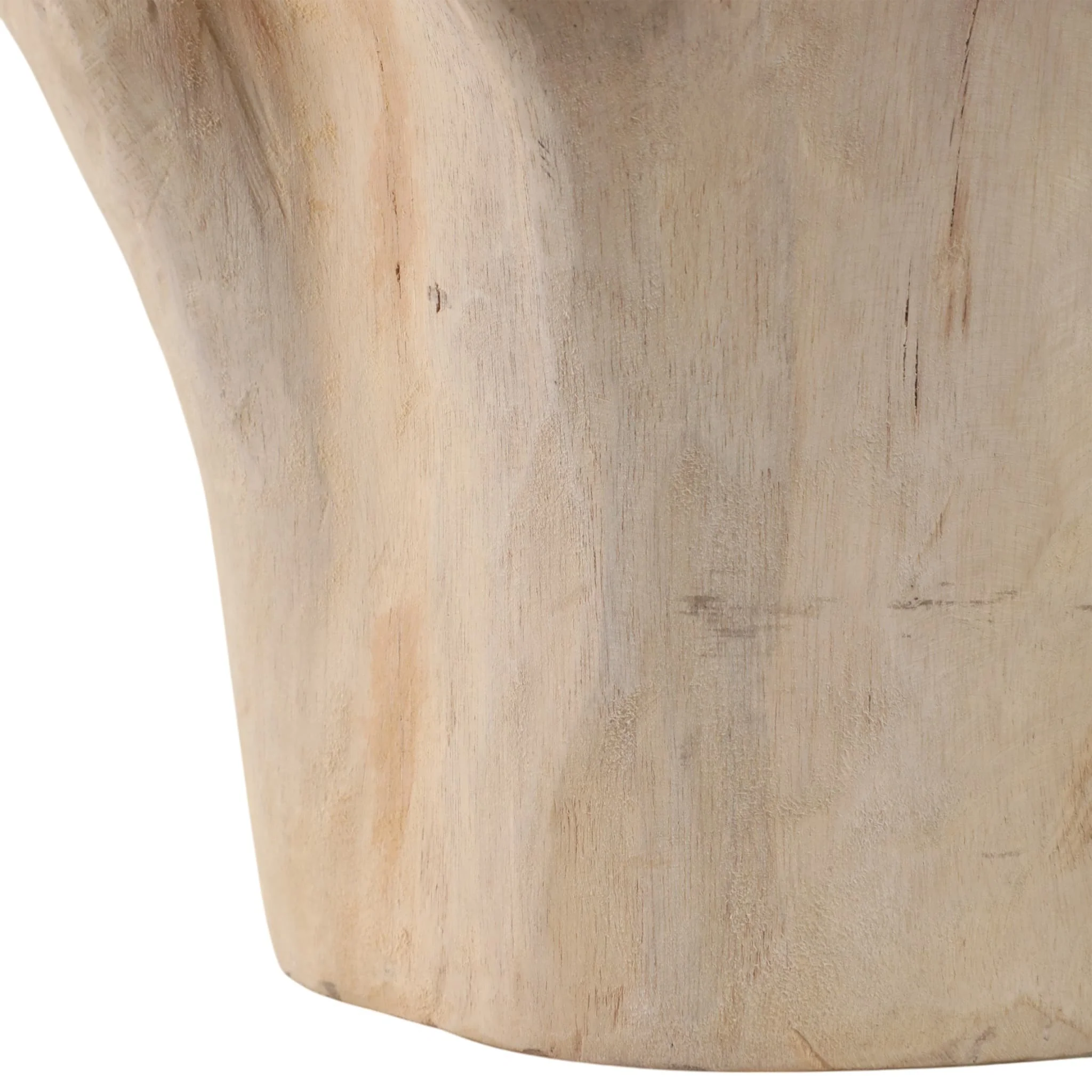 13" Teak Root Bowl, Natural - Image 5