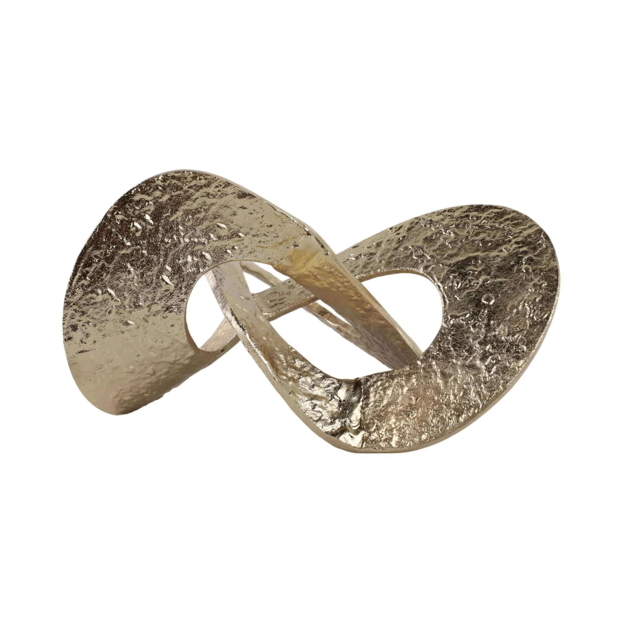 13x9" Textured Loopy Object, Gold - Image 7