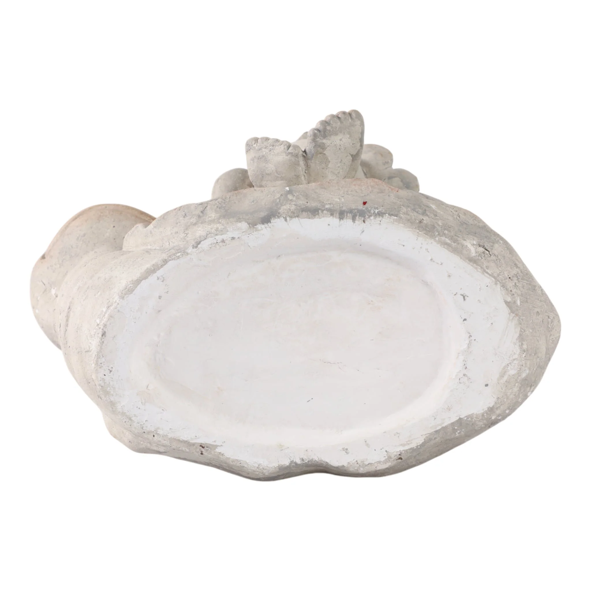 14"garden Fairy On Solar Snail, Ivory - Image 7