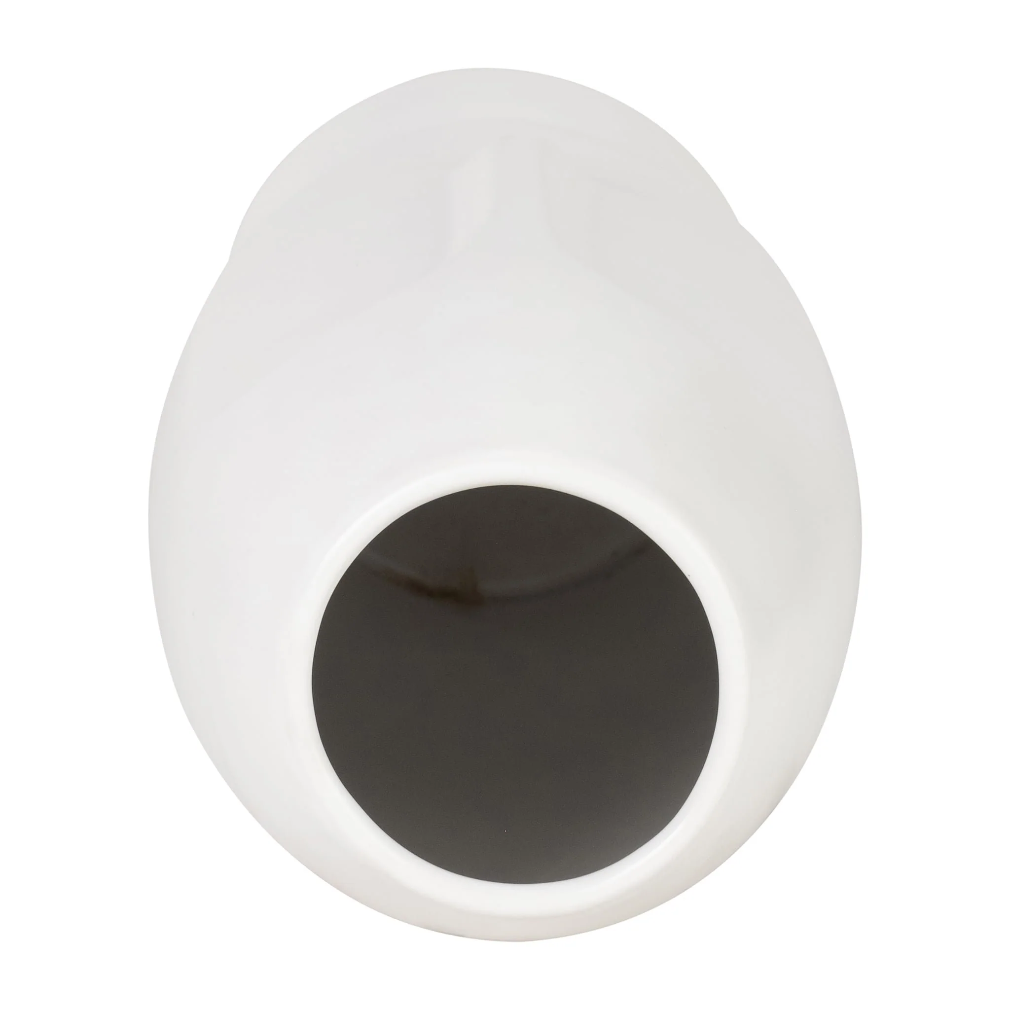 14"h Face Vase, White - Image 7