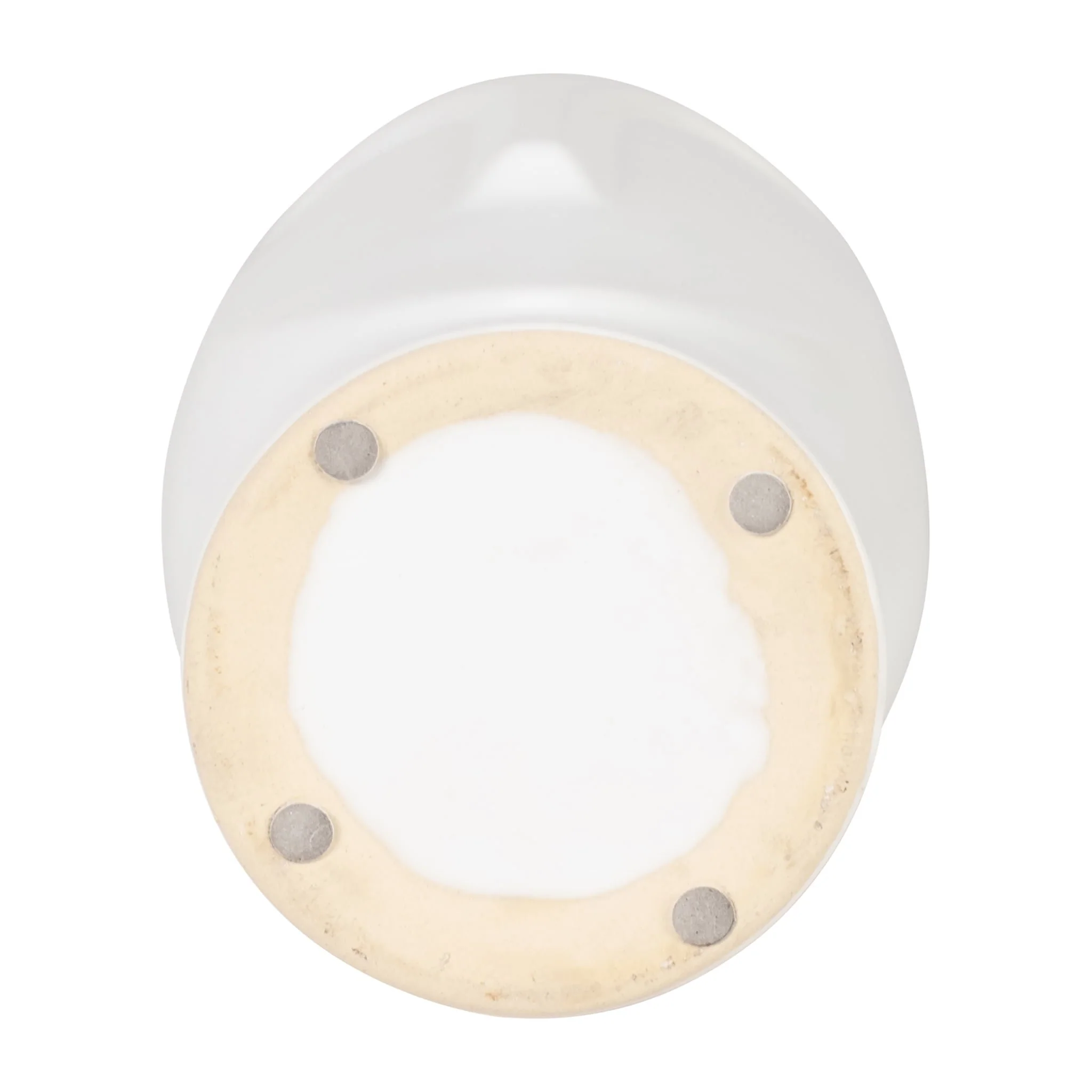 14"h Face Vase, White - Image 8