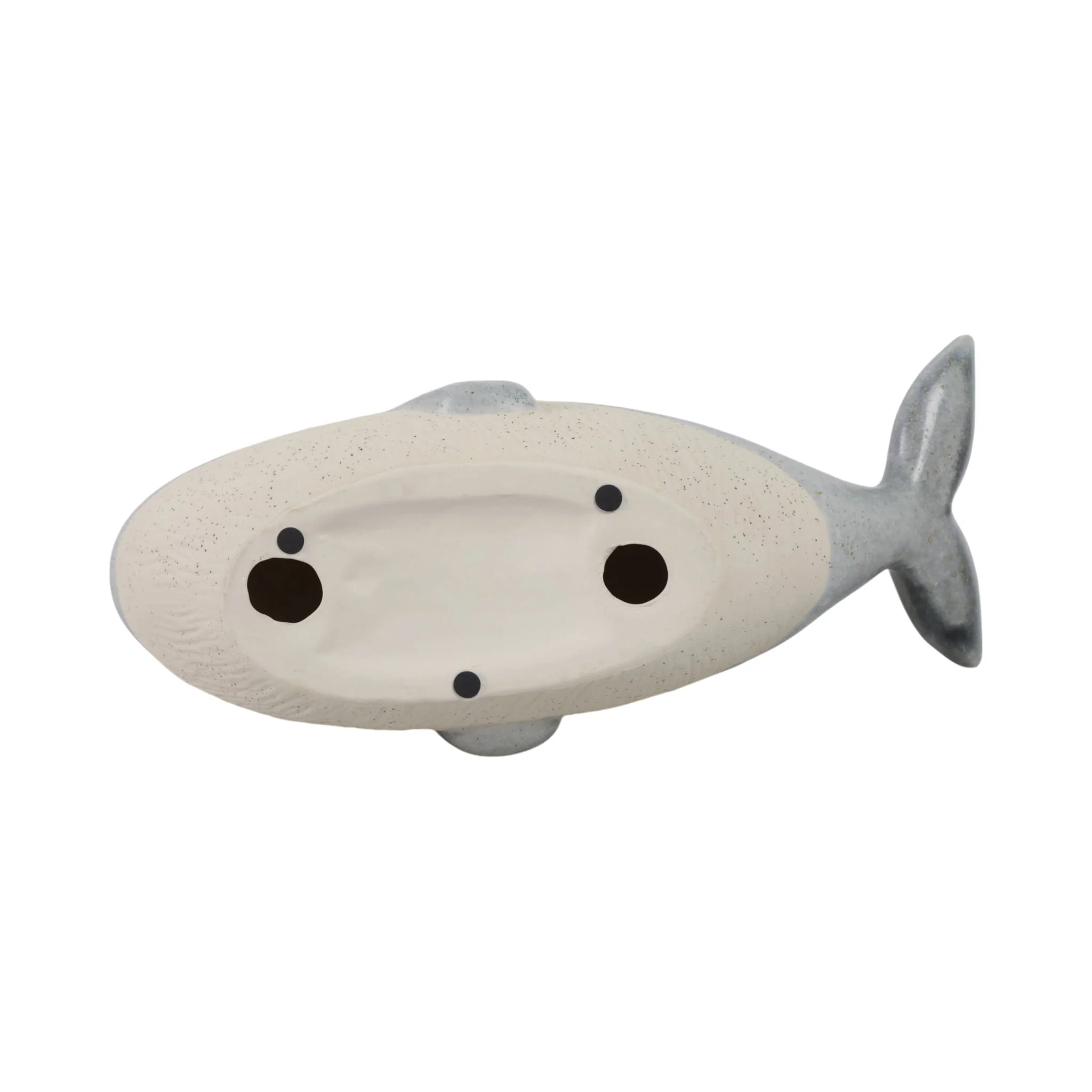 14x6 Whale Figurine, Blue/ivory - Image 7