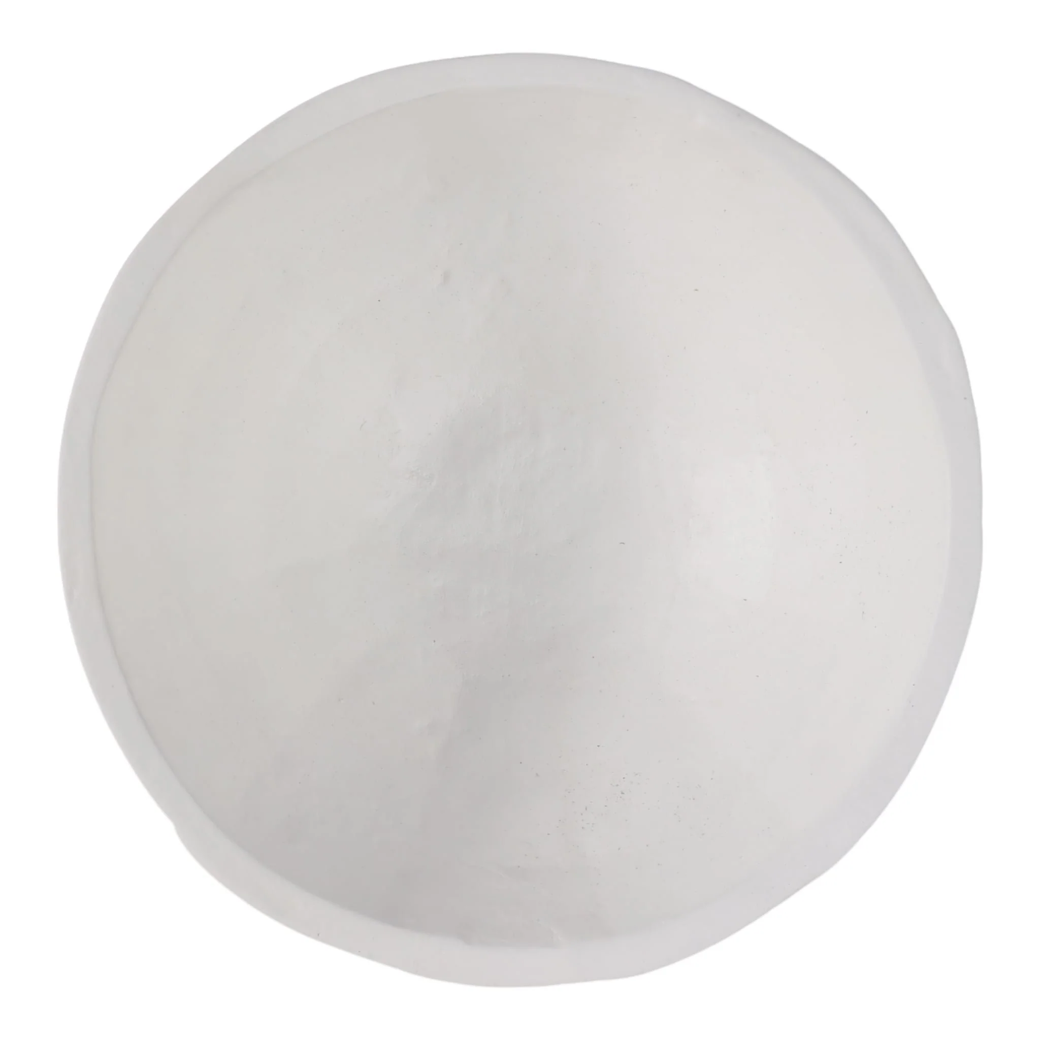 14x6" Windowpane Paper Mache Vase, White - Image 6