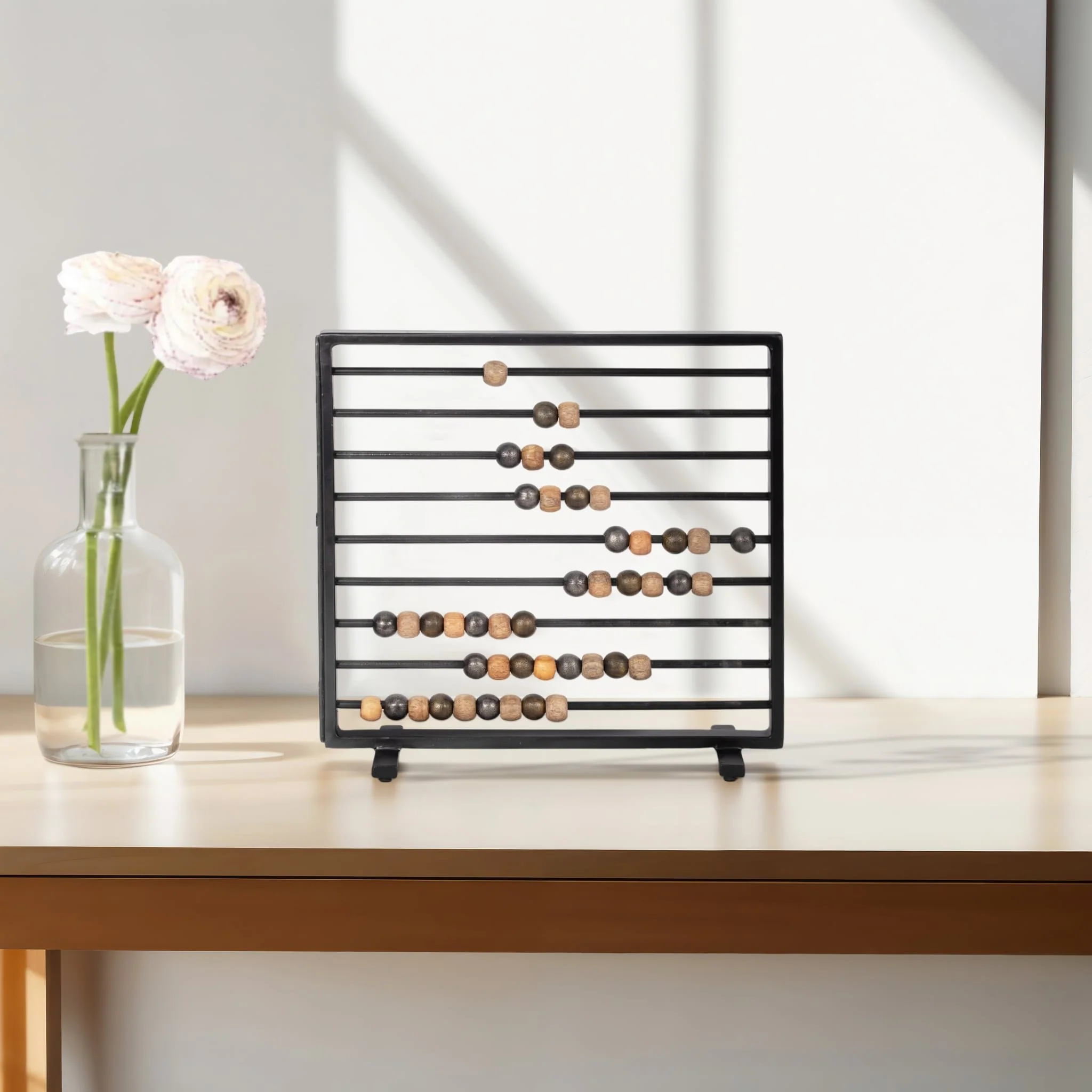 15" Decorative Abacus, Black Multi - Image 11