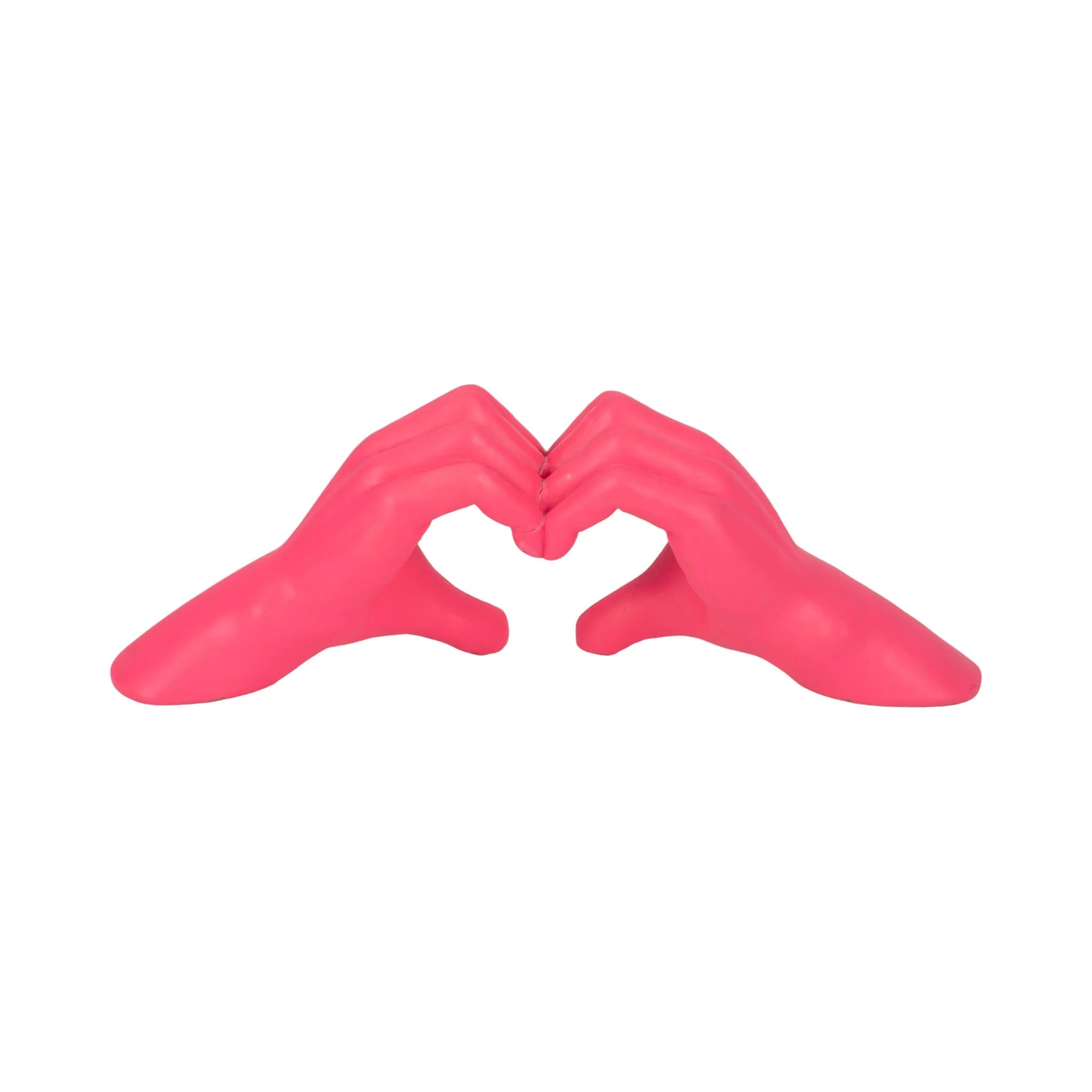15" Heart Hands, Pink - Image 4