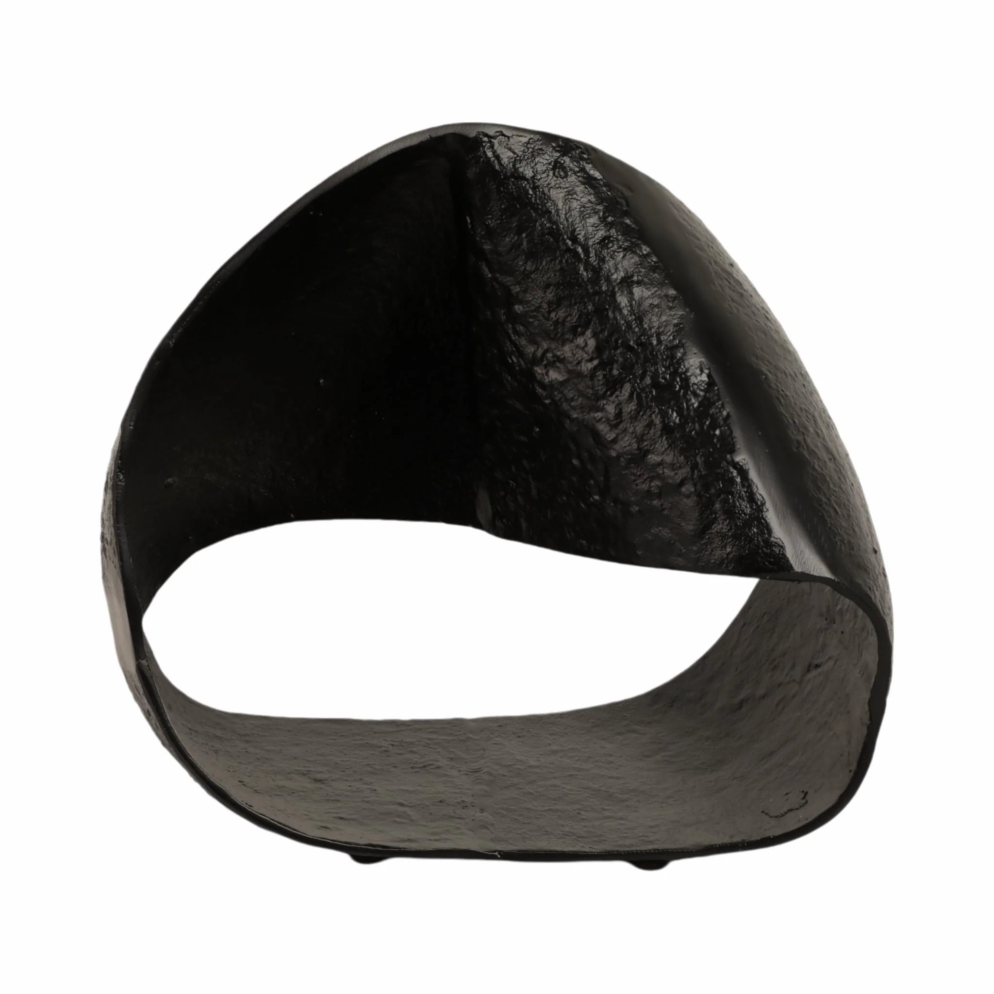 15" Twisted Metal Circle, Black - Image 4
