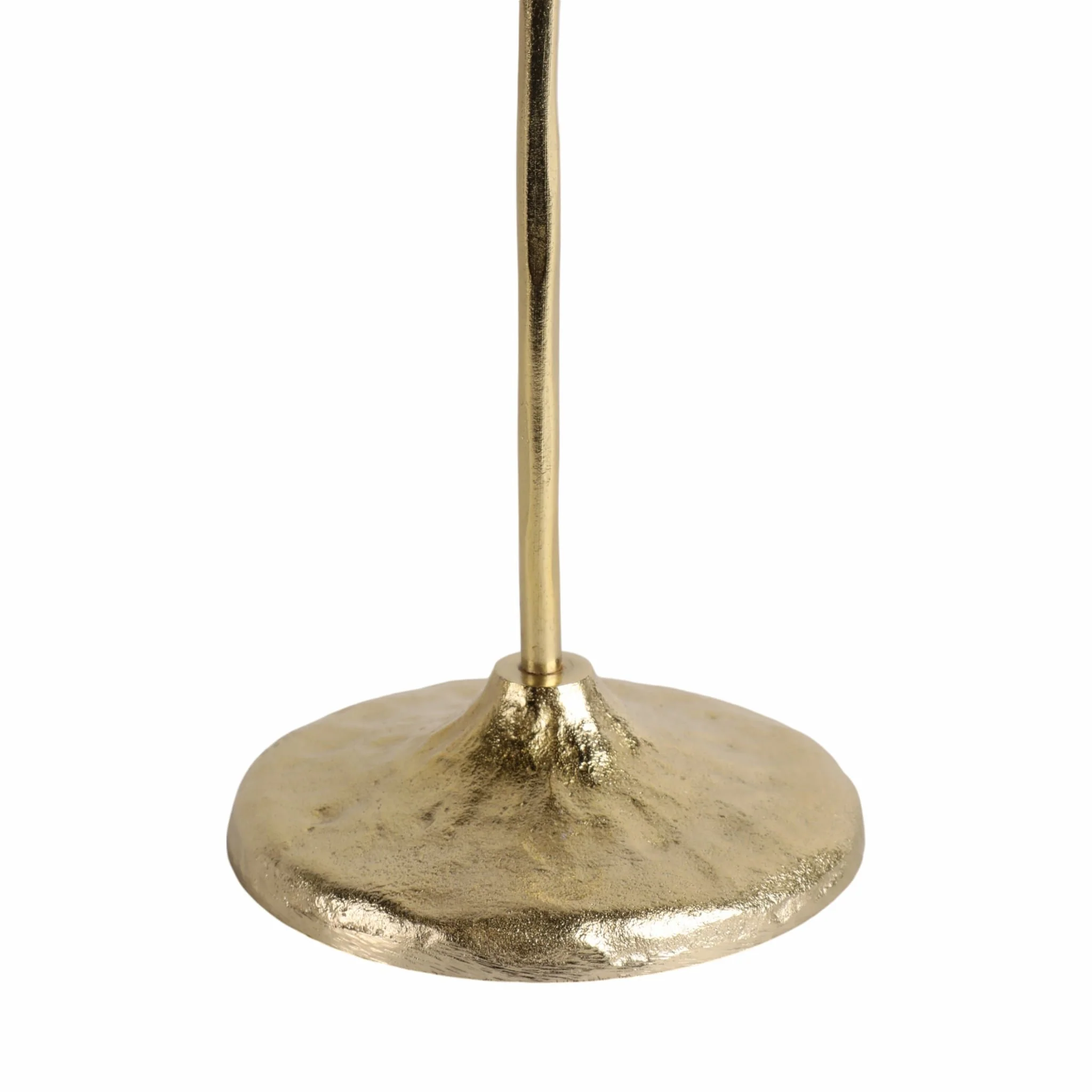 15x5" Vintage Taper Holder, Gold - Image 4