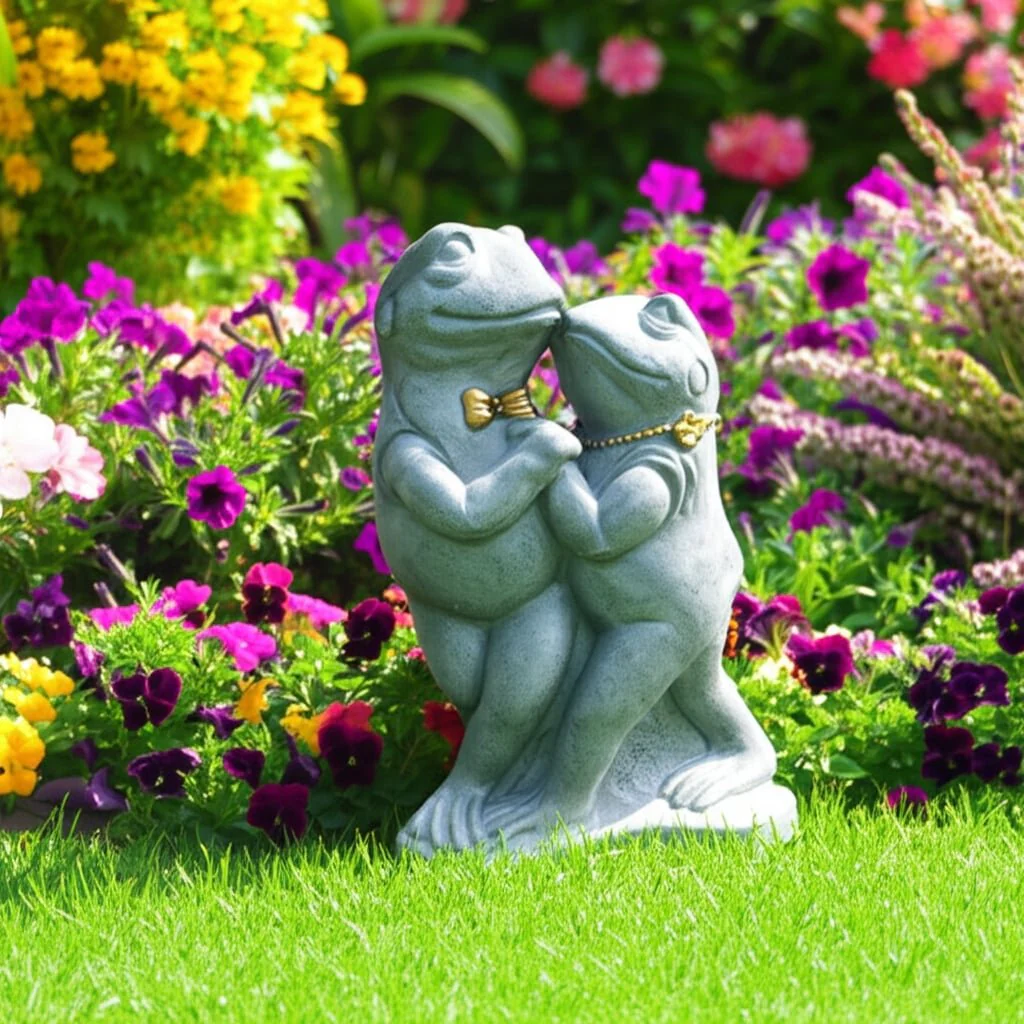 15x9" Frog Waltz, Grey - Image 10