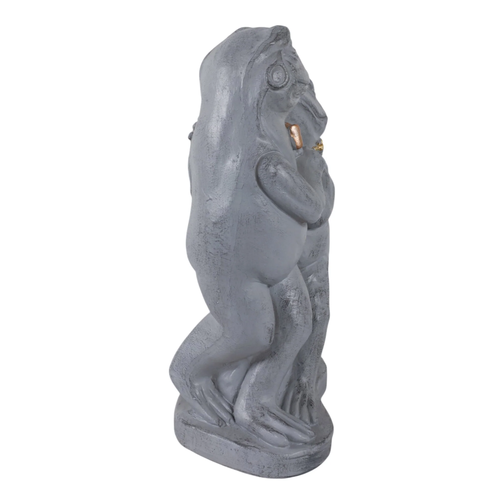 15x9" Frog Waltz, Grey - Image 3