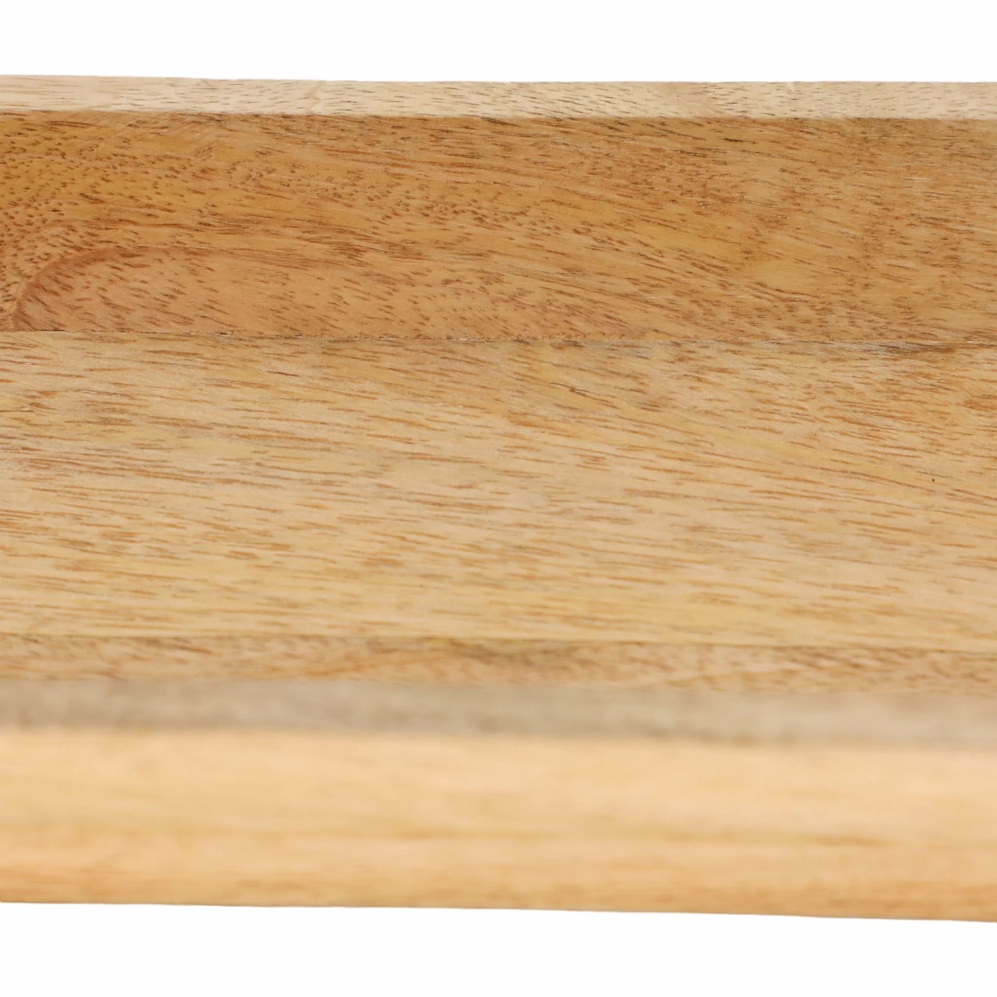 16" Footed Oval Bowl, Nat - Image 5