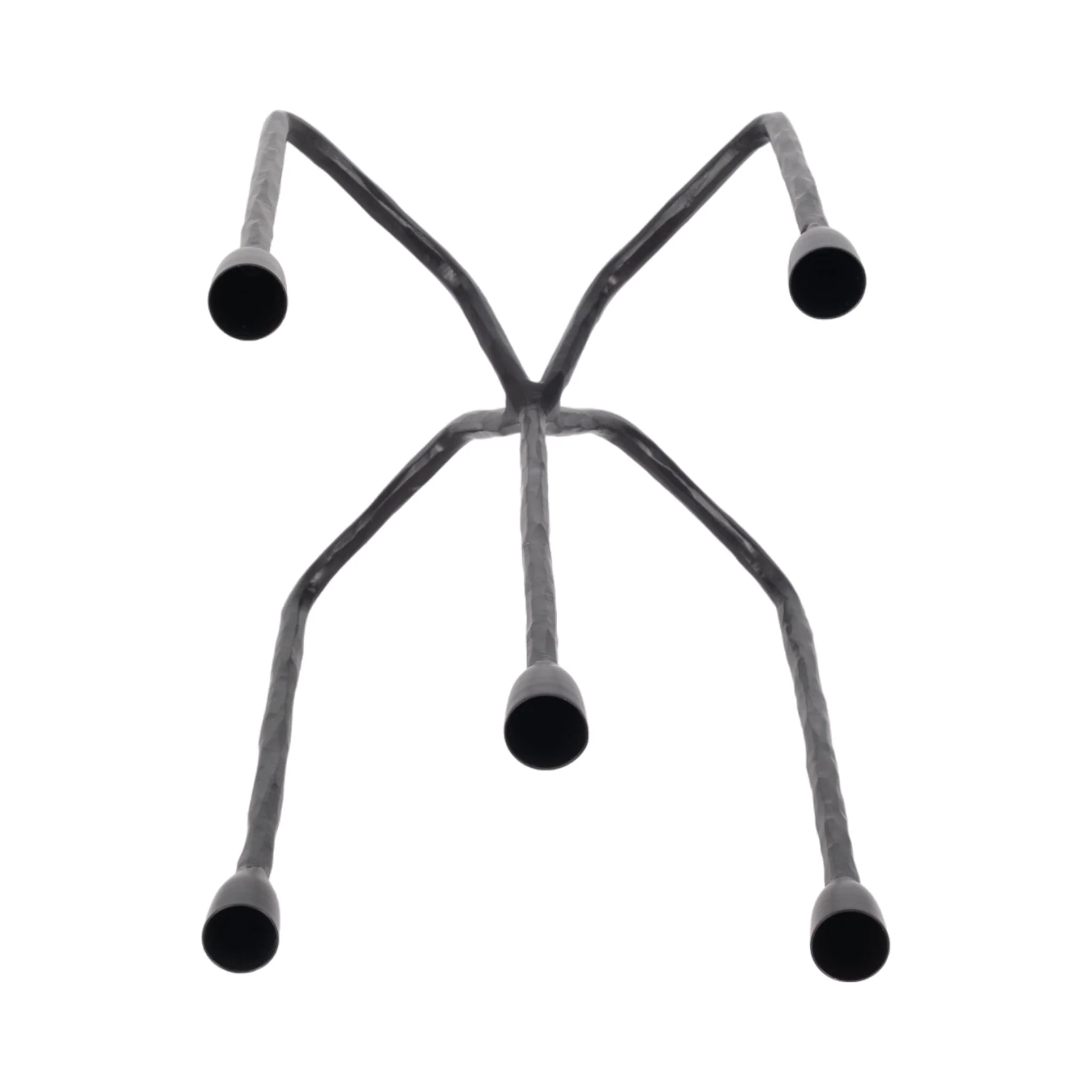 16" Forged 5-taper Candle Holder, Black - Image 6