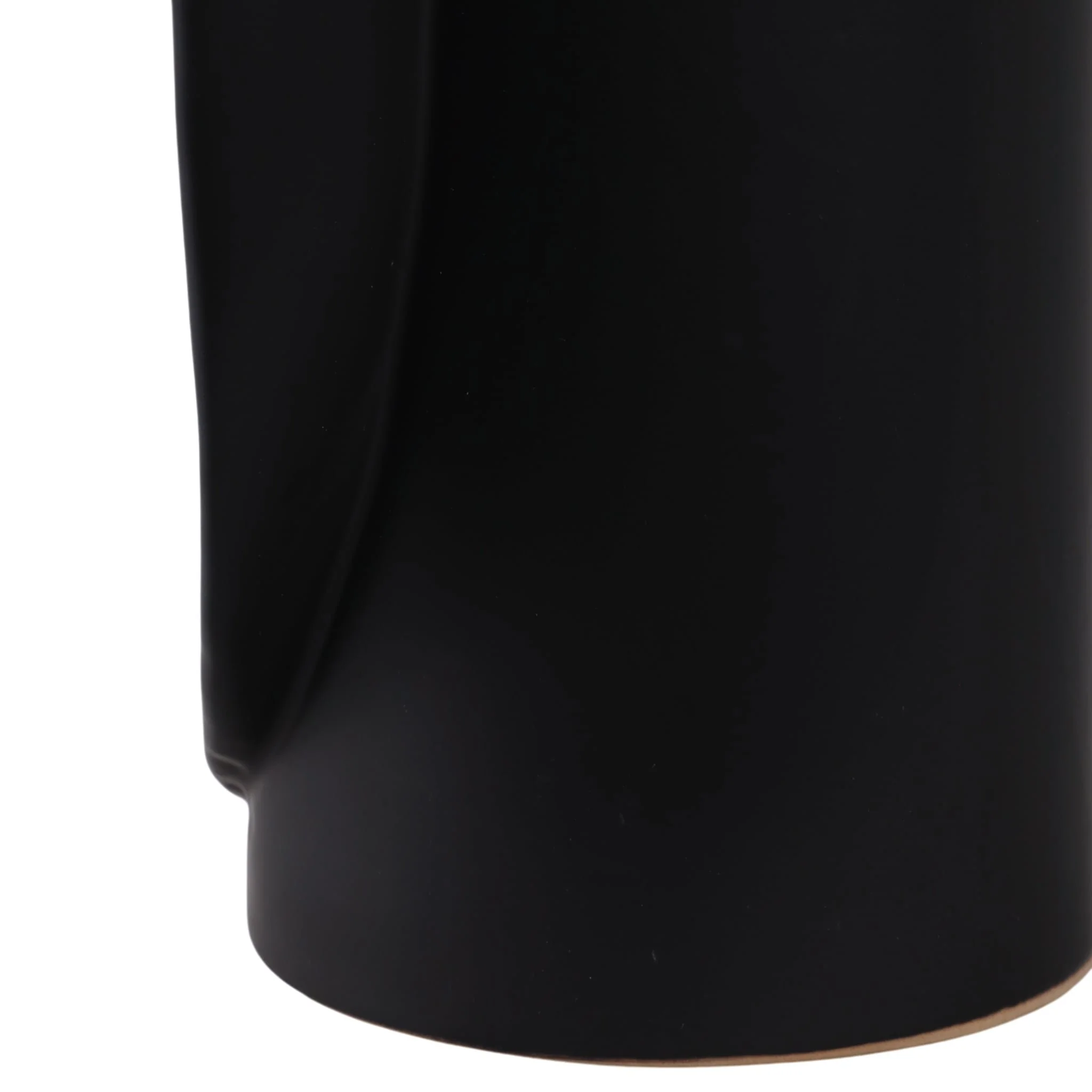 16x7" Wrap Around Vase, Black - Image 5