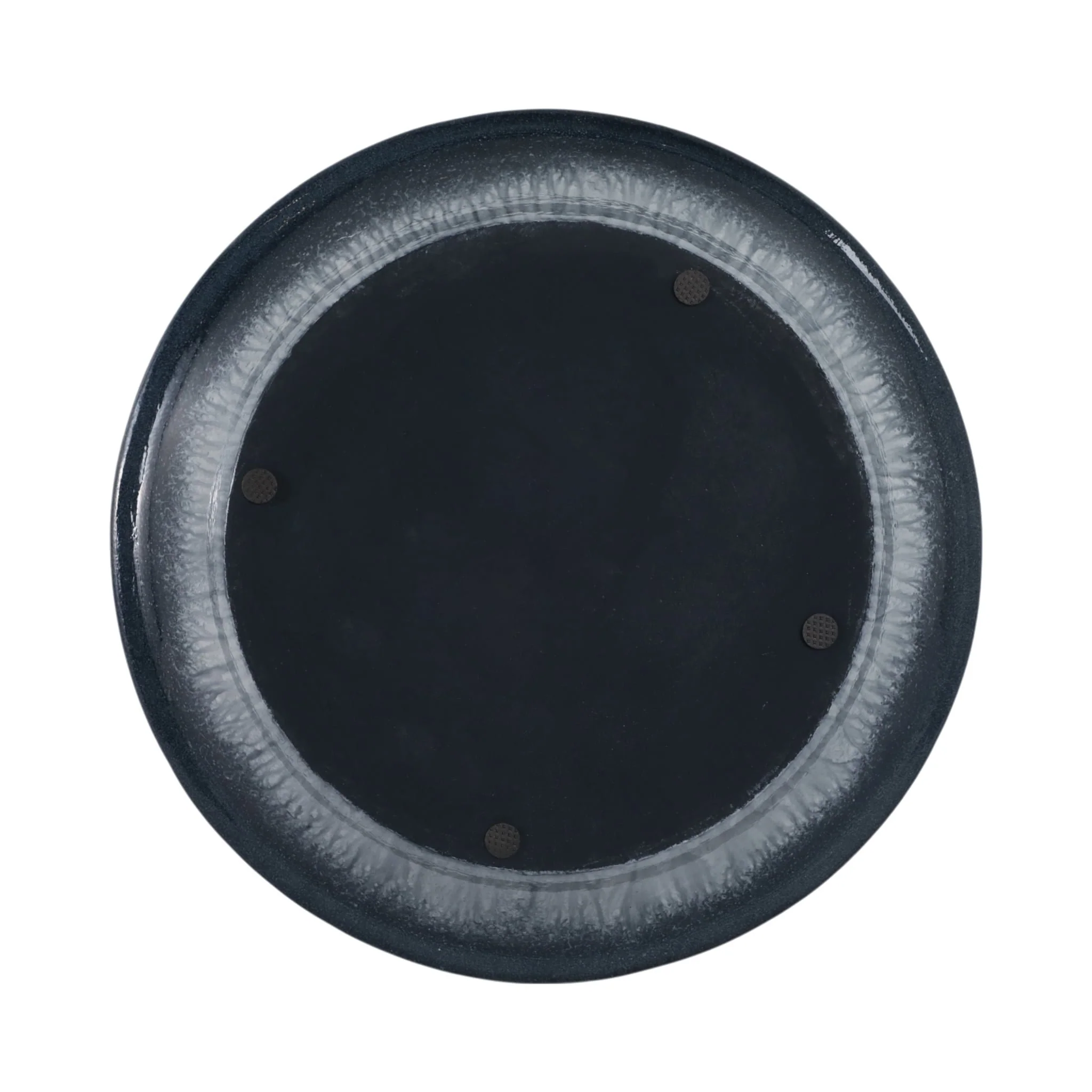 18" Tapered Bowl Reactive Finish, Blue - Image 7