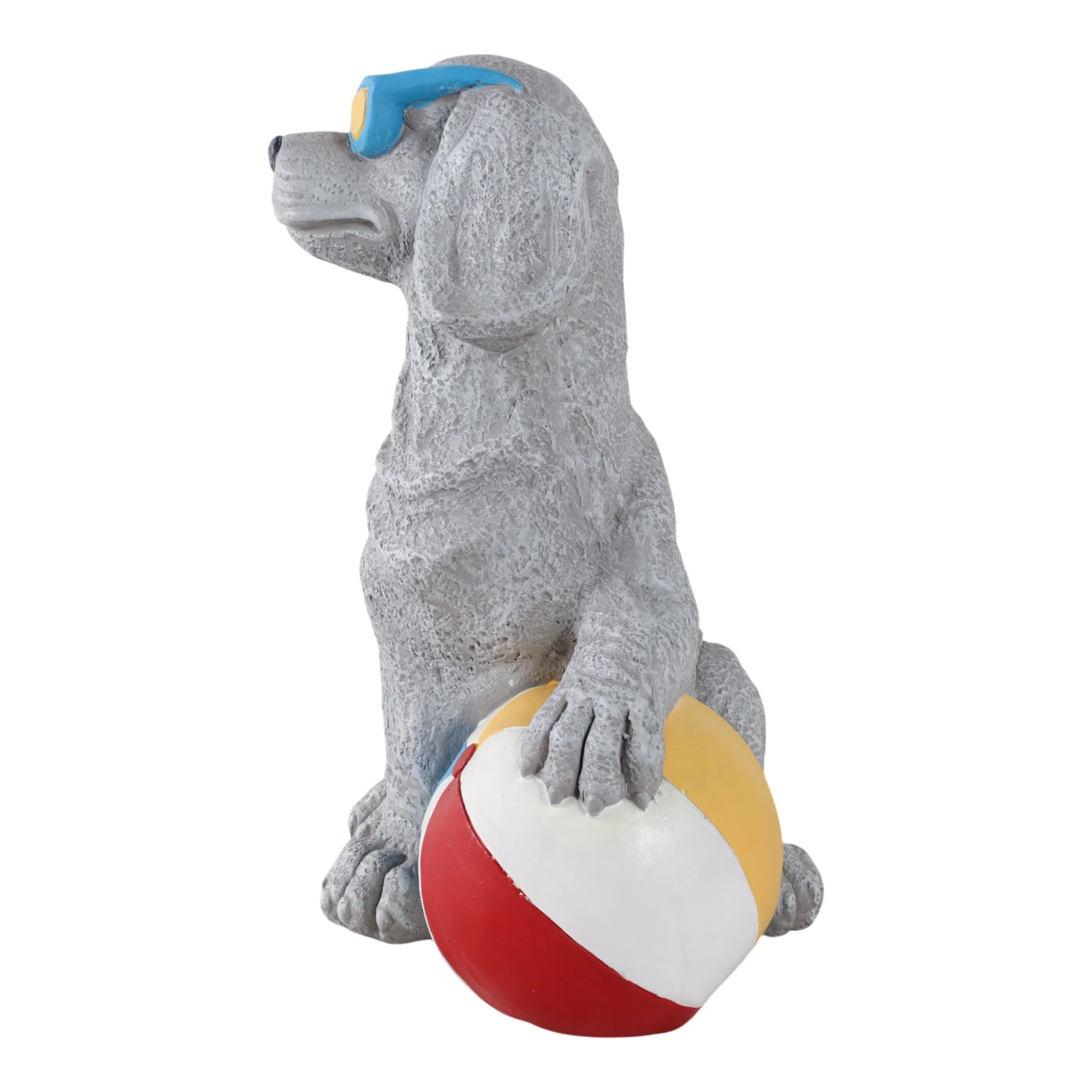 18x14" Beach Dog, Grey Multi - Image 3