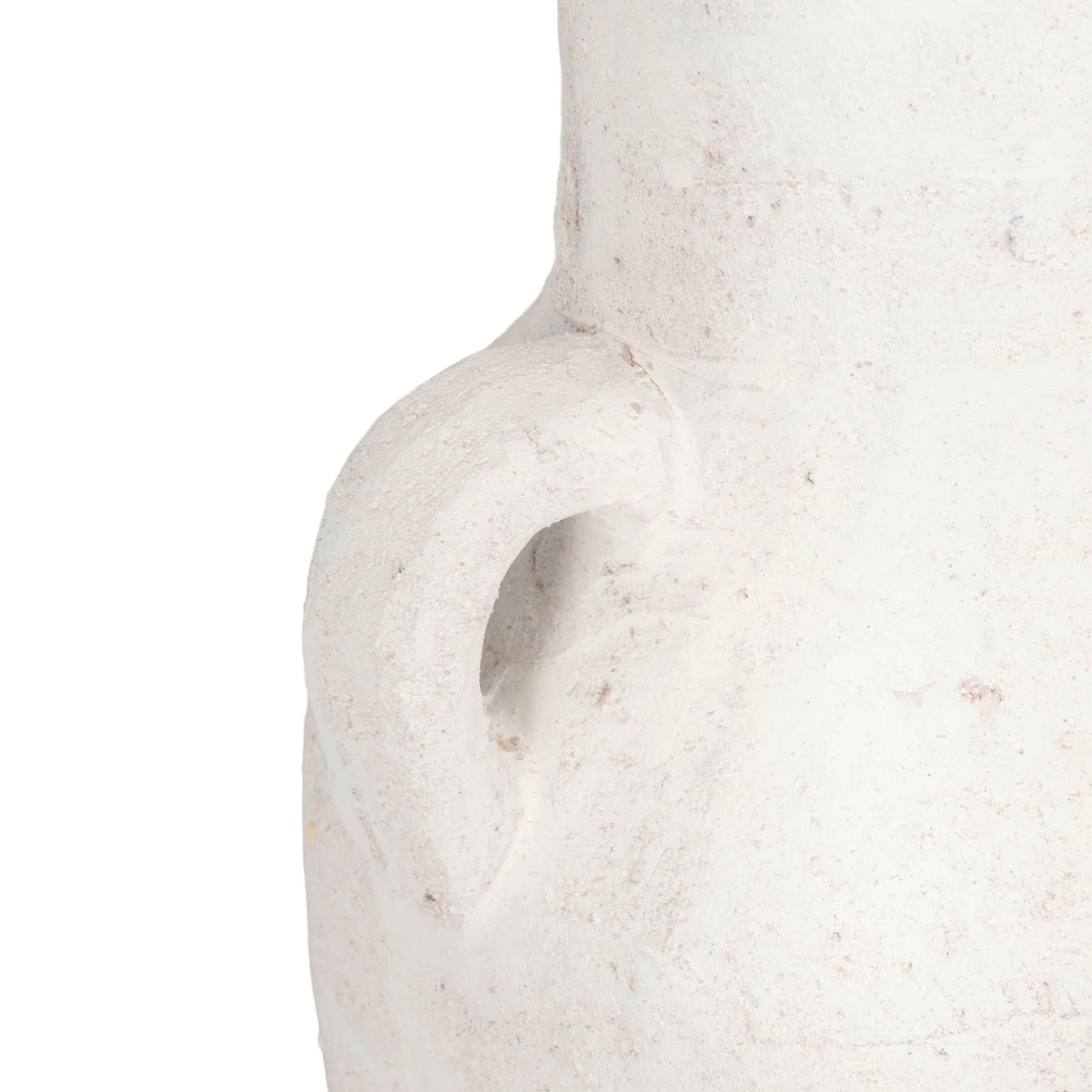 19" Nomad Vase Rough Finish, White - Image 5