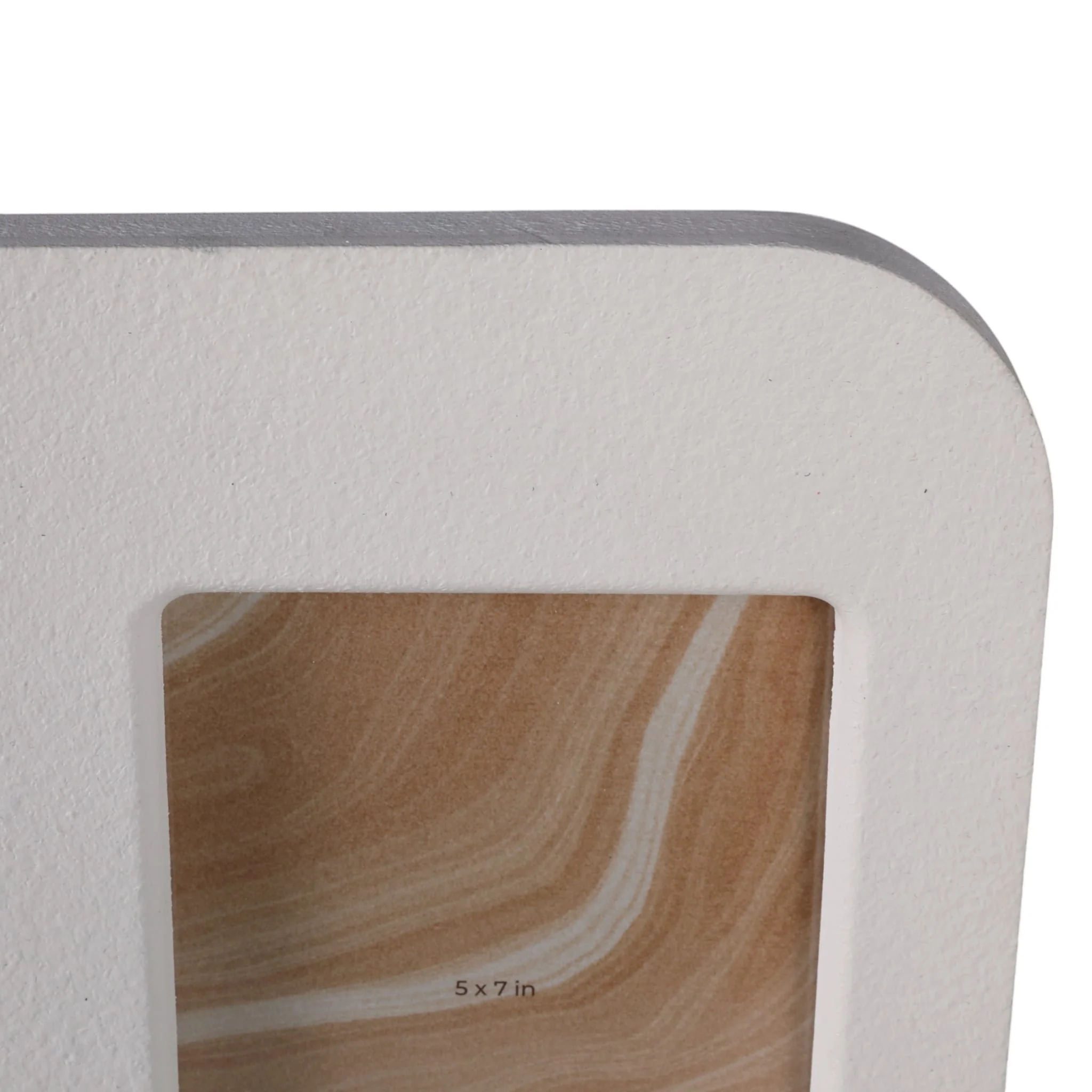 19x19" Mirror & 2 Photo Collage Frame Textured, Iv - Image 6