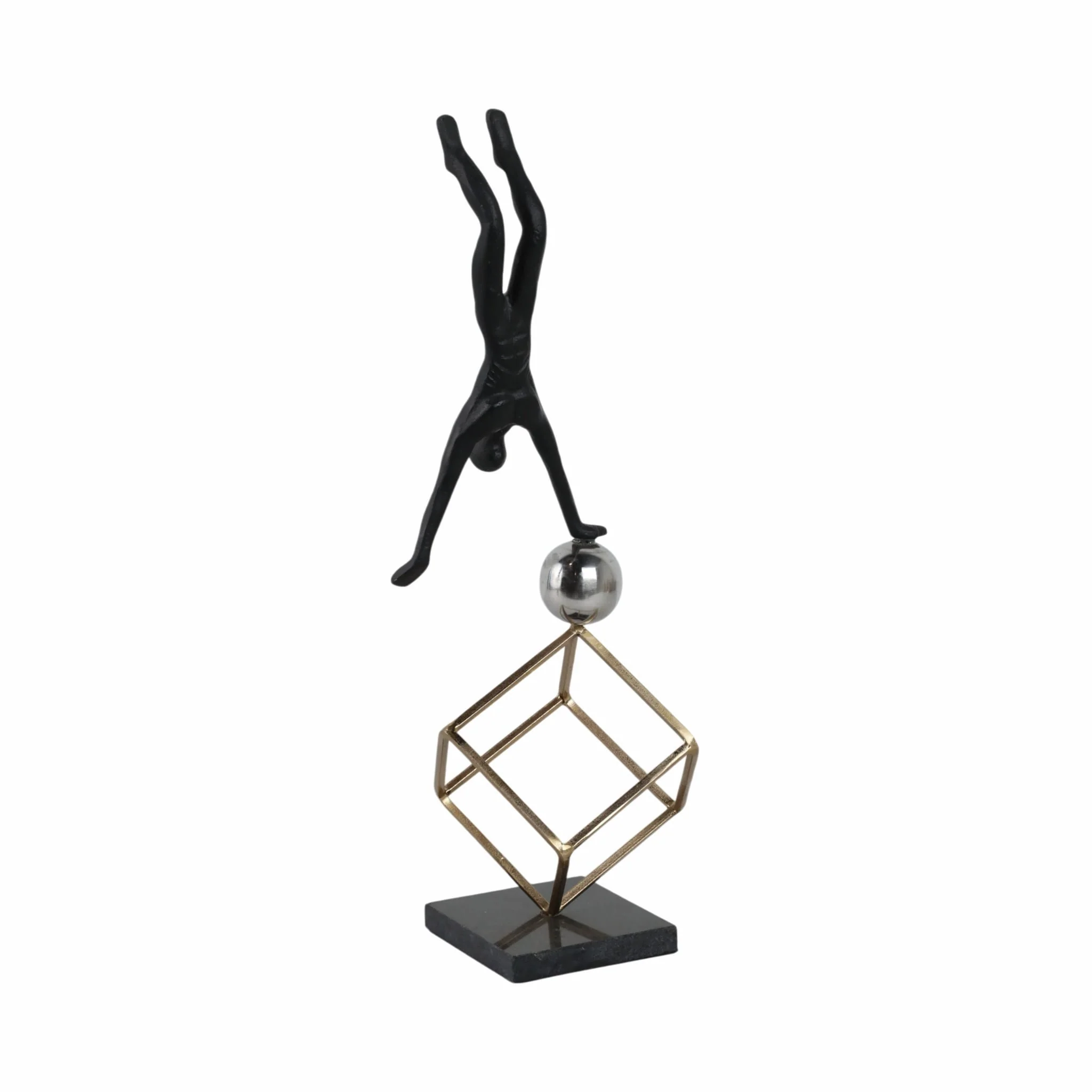 19x7" Gymnast On Ball & Cube, Multi - Image 2