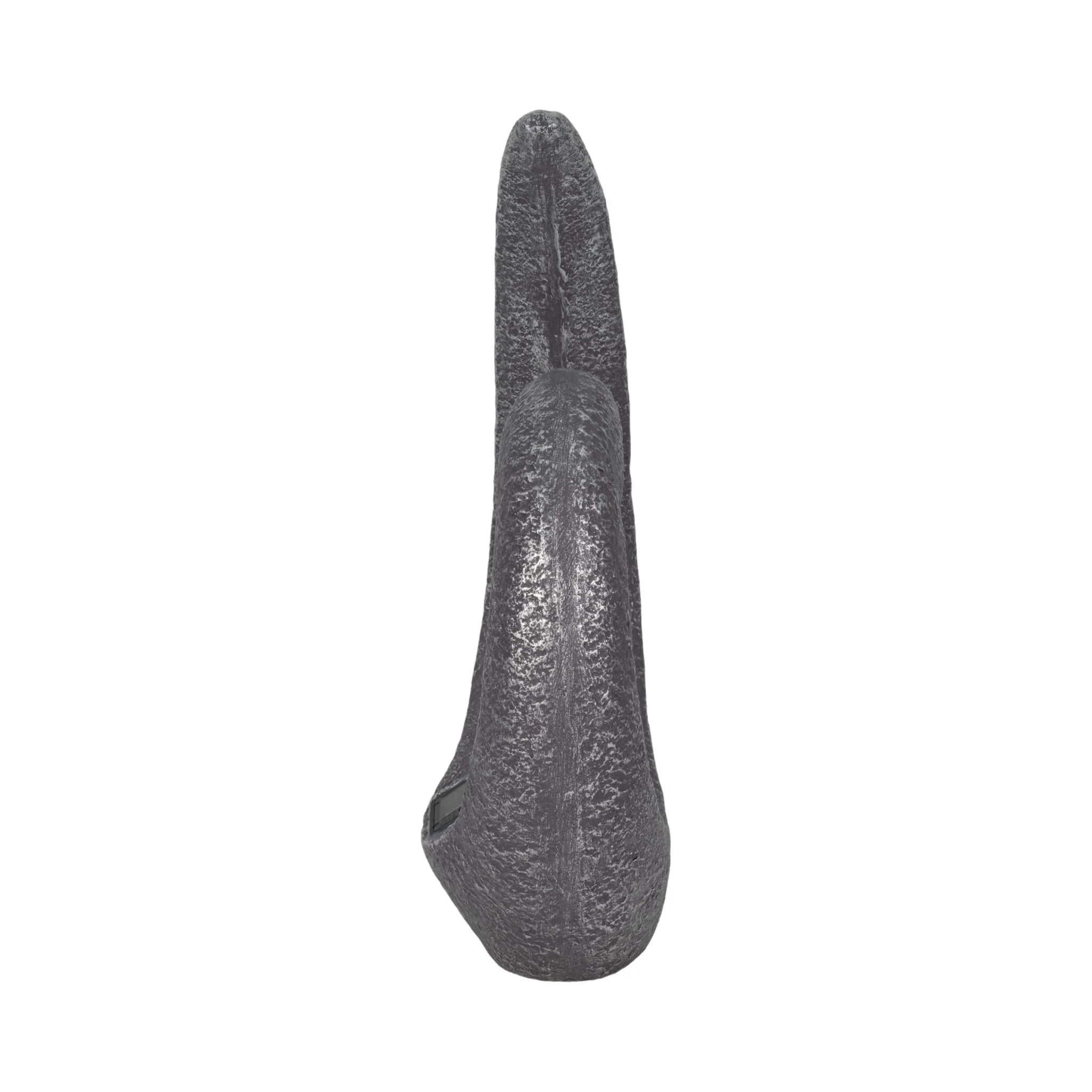 20" Loopy Statue With Solar, Dark Grey - Image 4