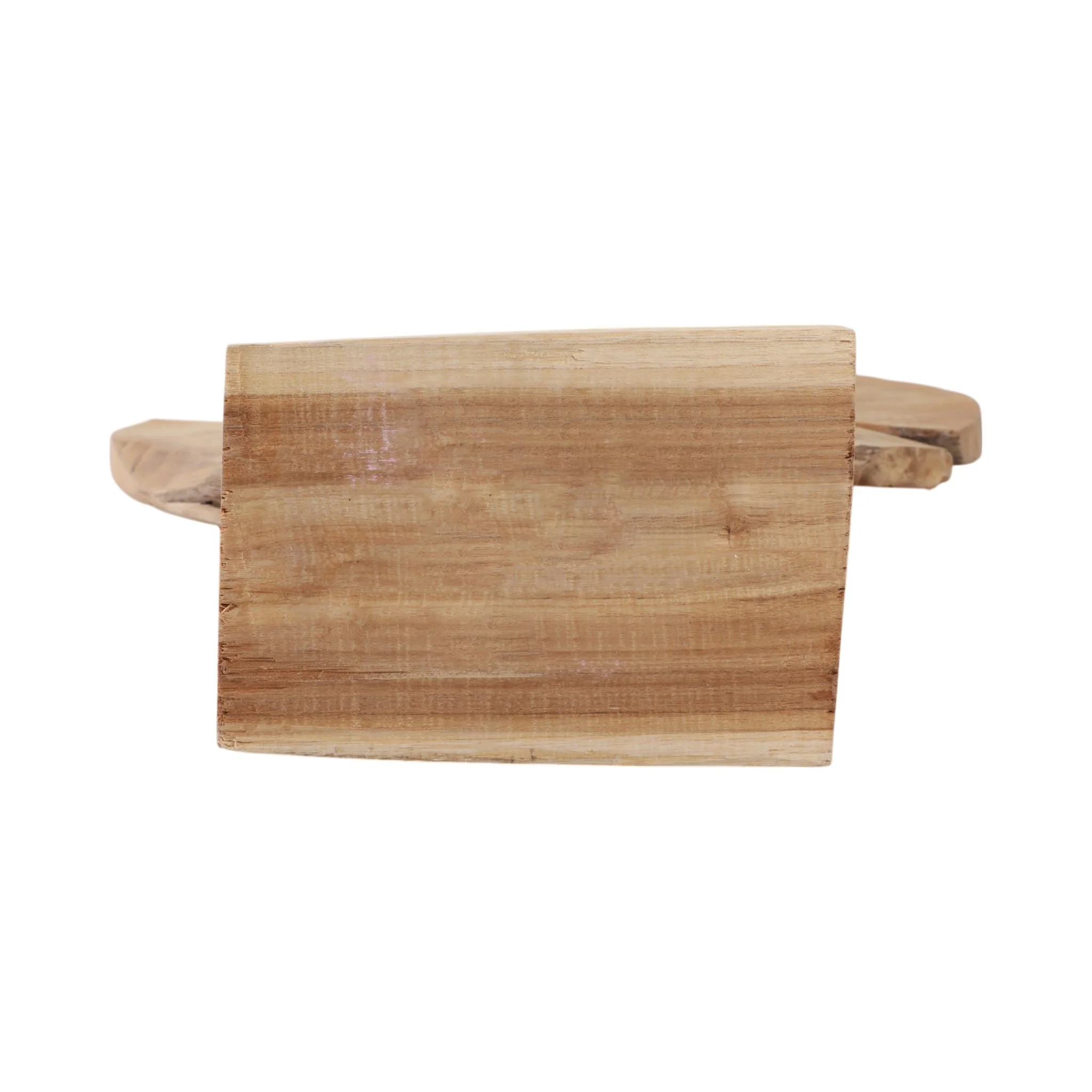 20" Teak Root Heart On Stand, Natural - Image 6