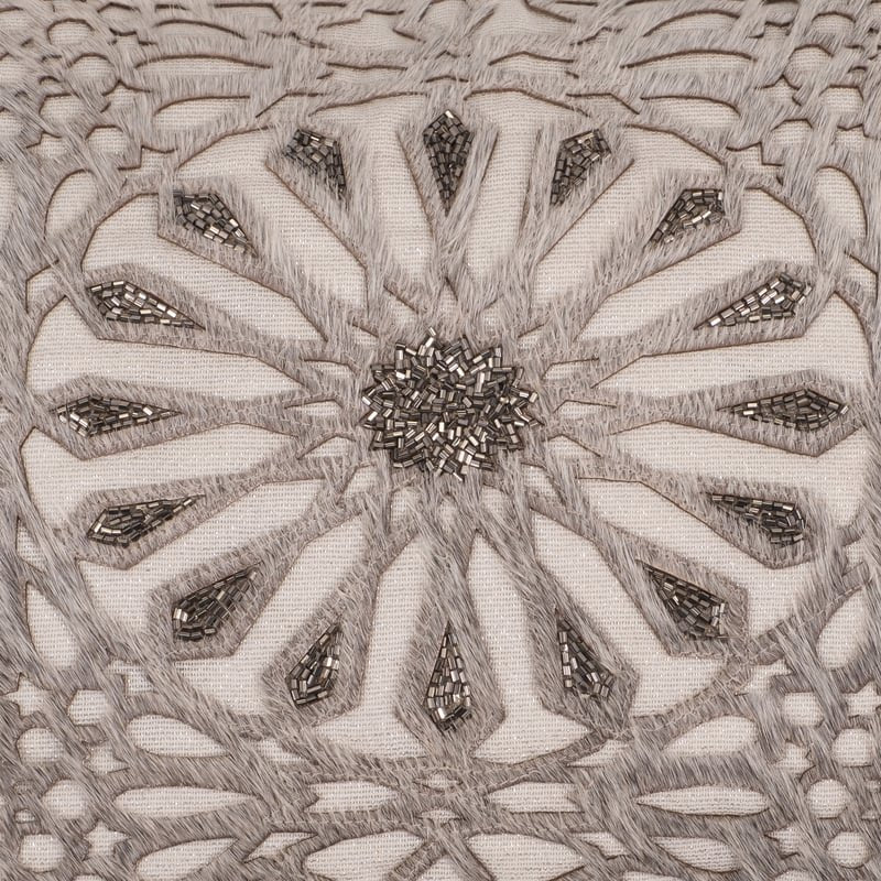 20x12" Cotton, Star Hand Embroidery Decorative Pil - Image 4