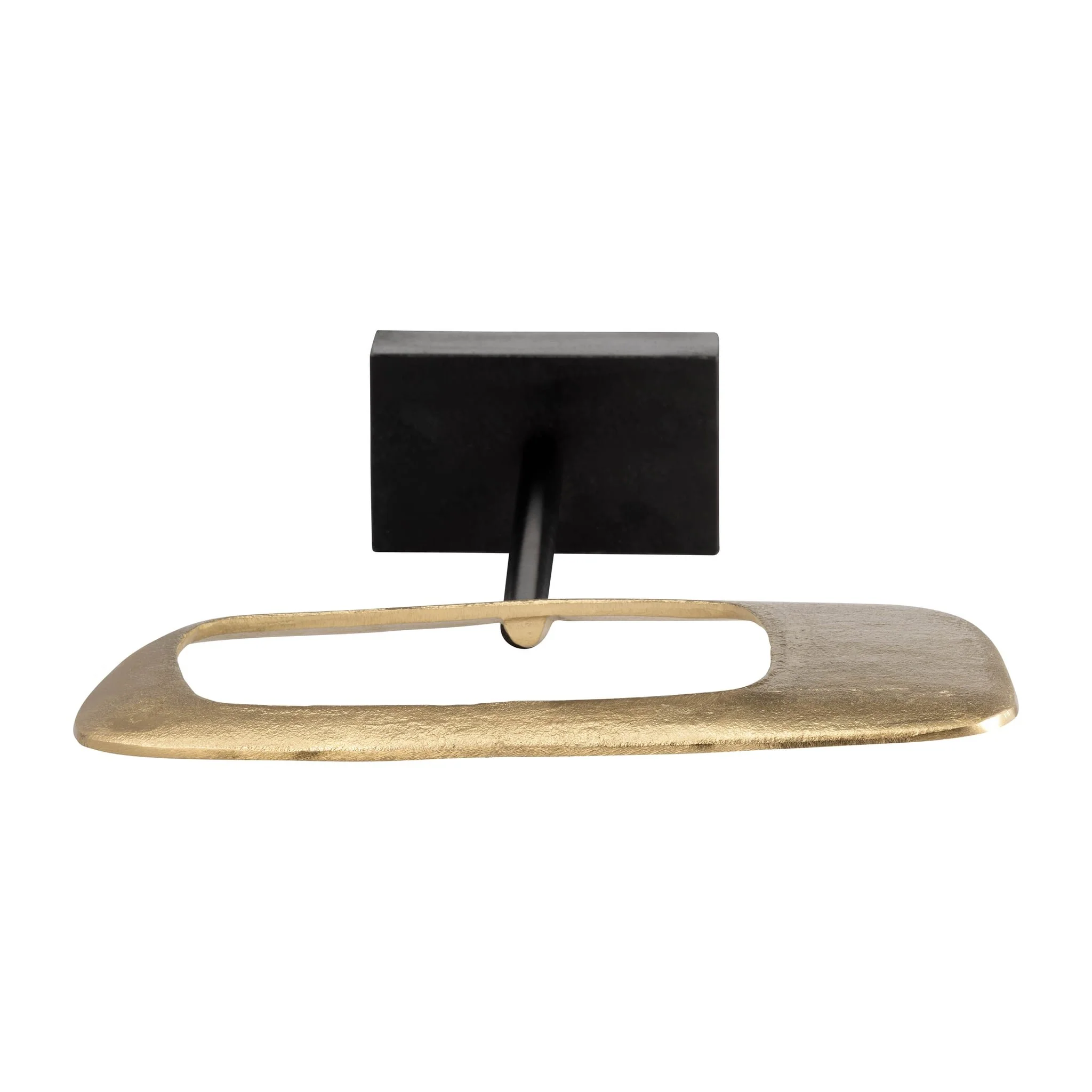 21.75" Aluminum Rhombus On Stand, Gold, Kd - Image 6