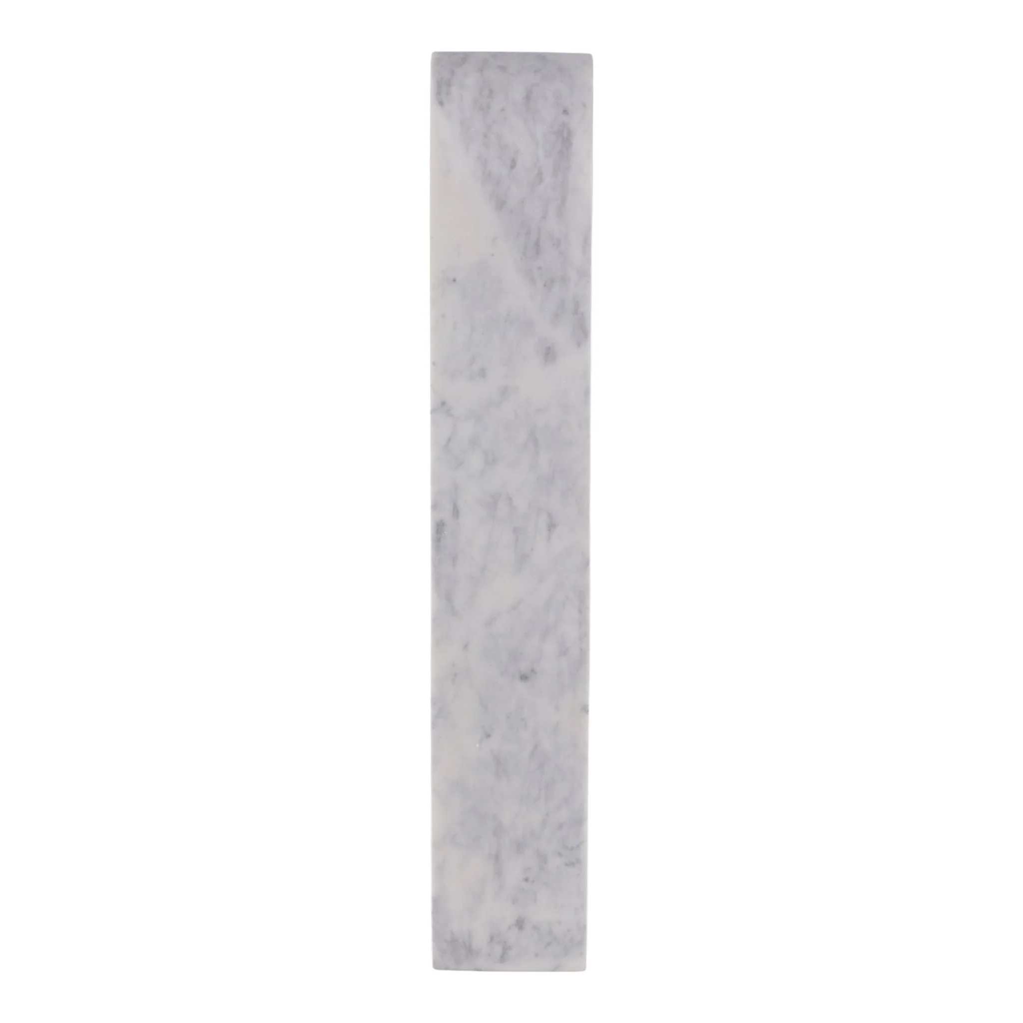 22" 5 Bottle Marble Wine Rack, White/ Grey - Image 4