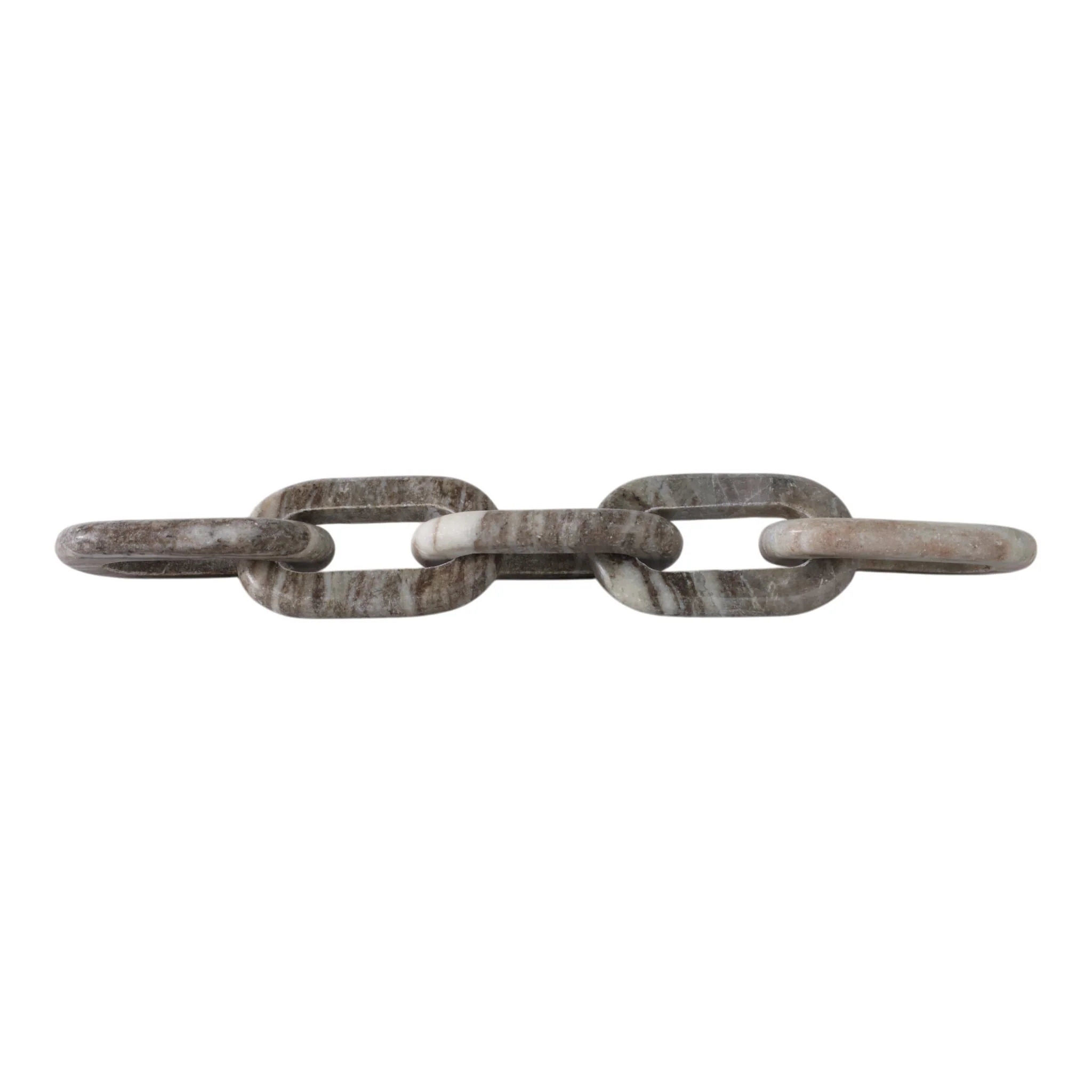 22x4" 5-link Marble Chain, Grey - Image 4