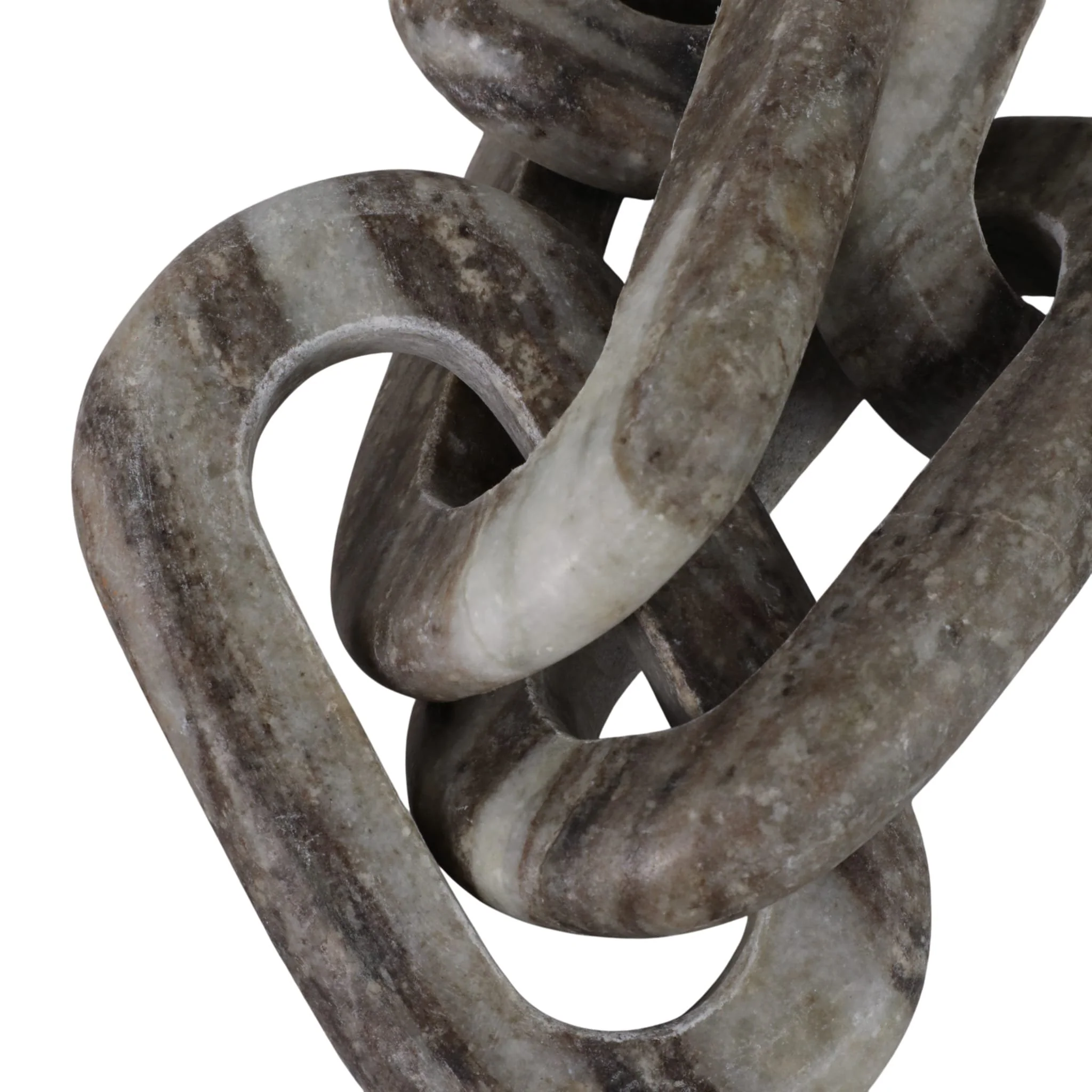 22x4" 5-link Marble Chain, Grey - Image 6