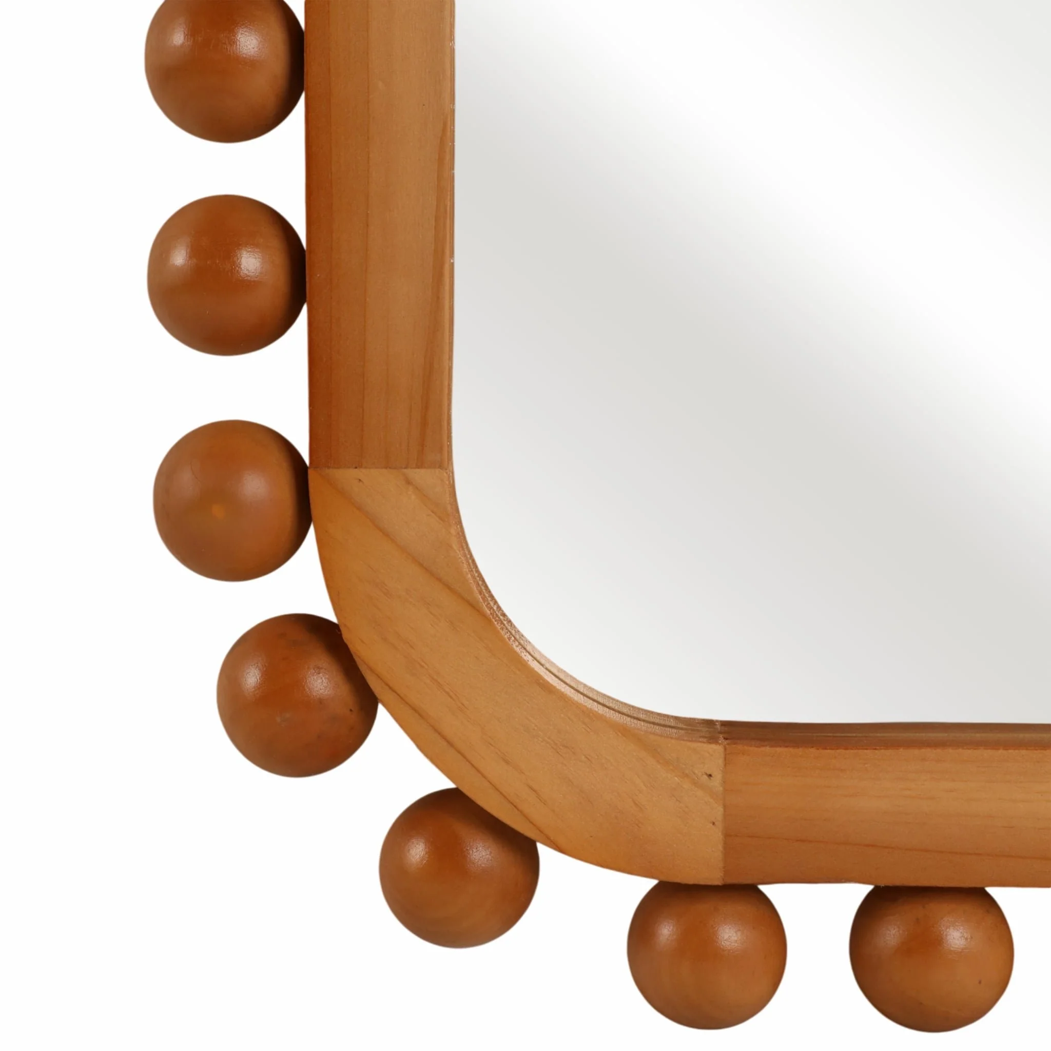 23x45" Knobby Rectangular Mirror, Natural - Image 4