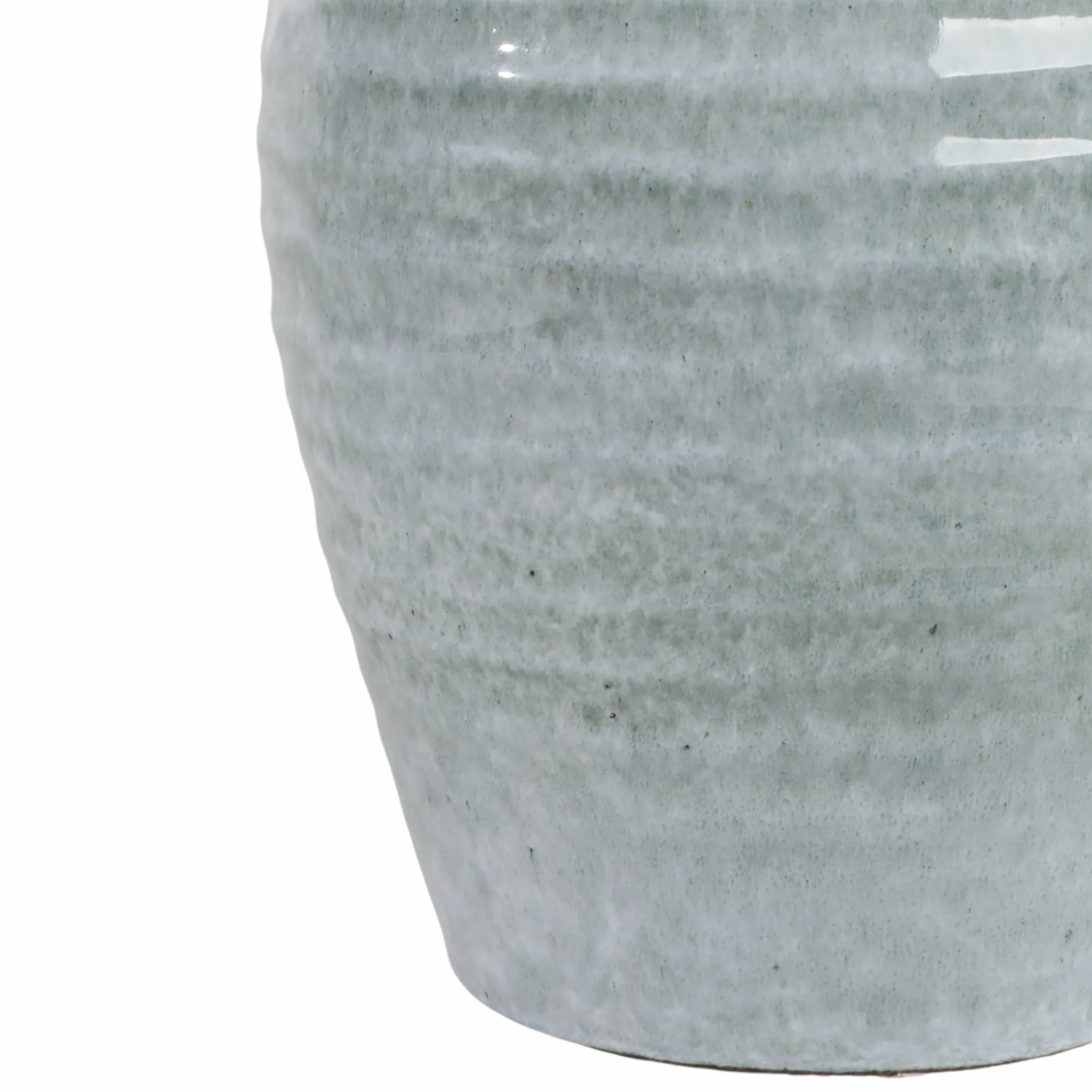 24" Jug Table Lamp With Handles Tapered Shade,blue - Image 6