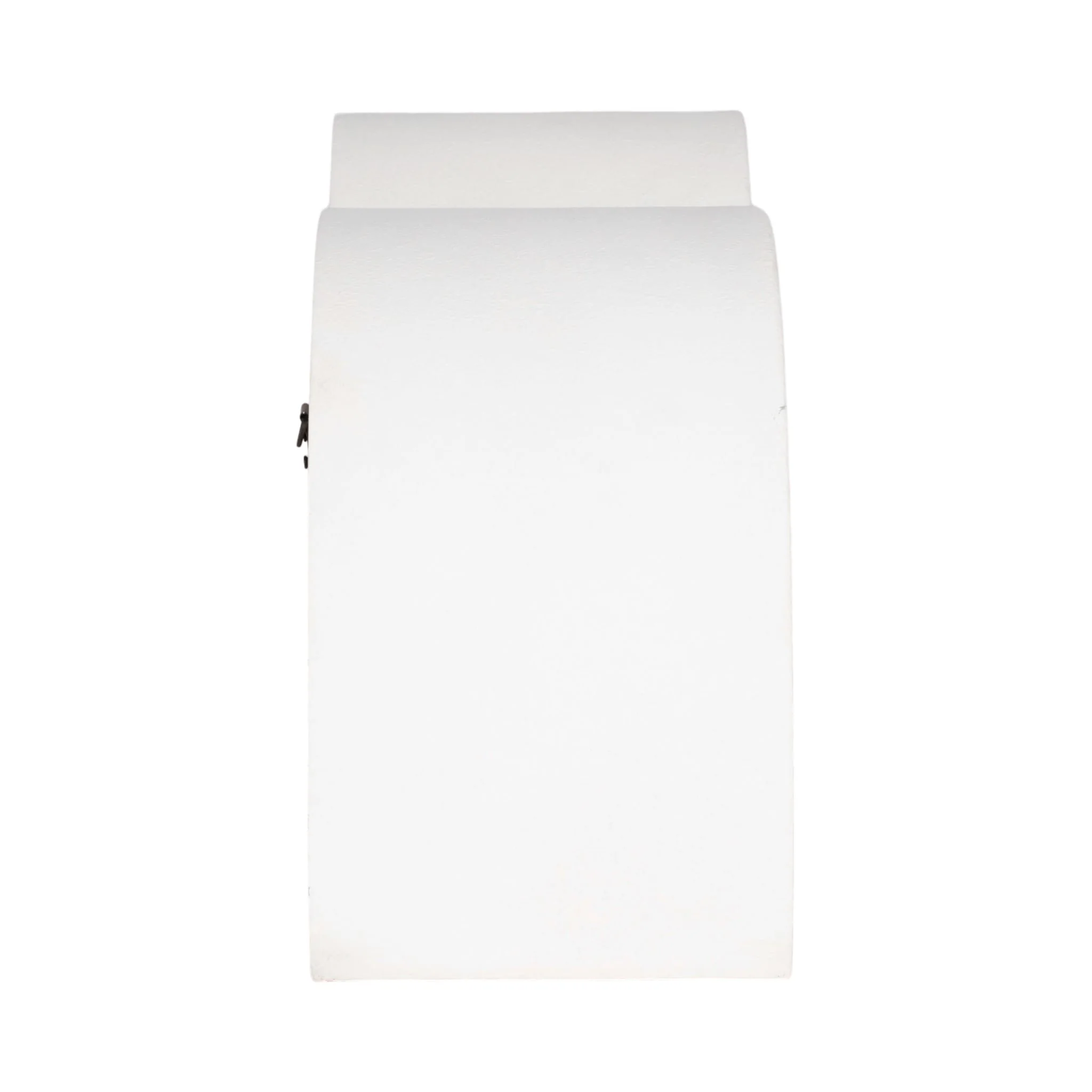 24" Long Curved 3-shelf Wall Storage, White - Image 3