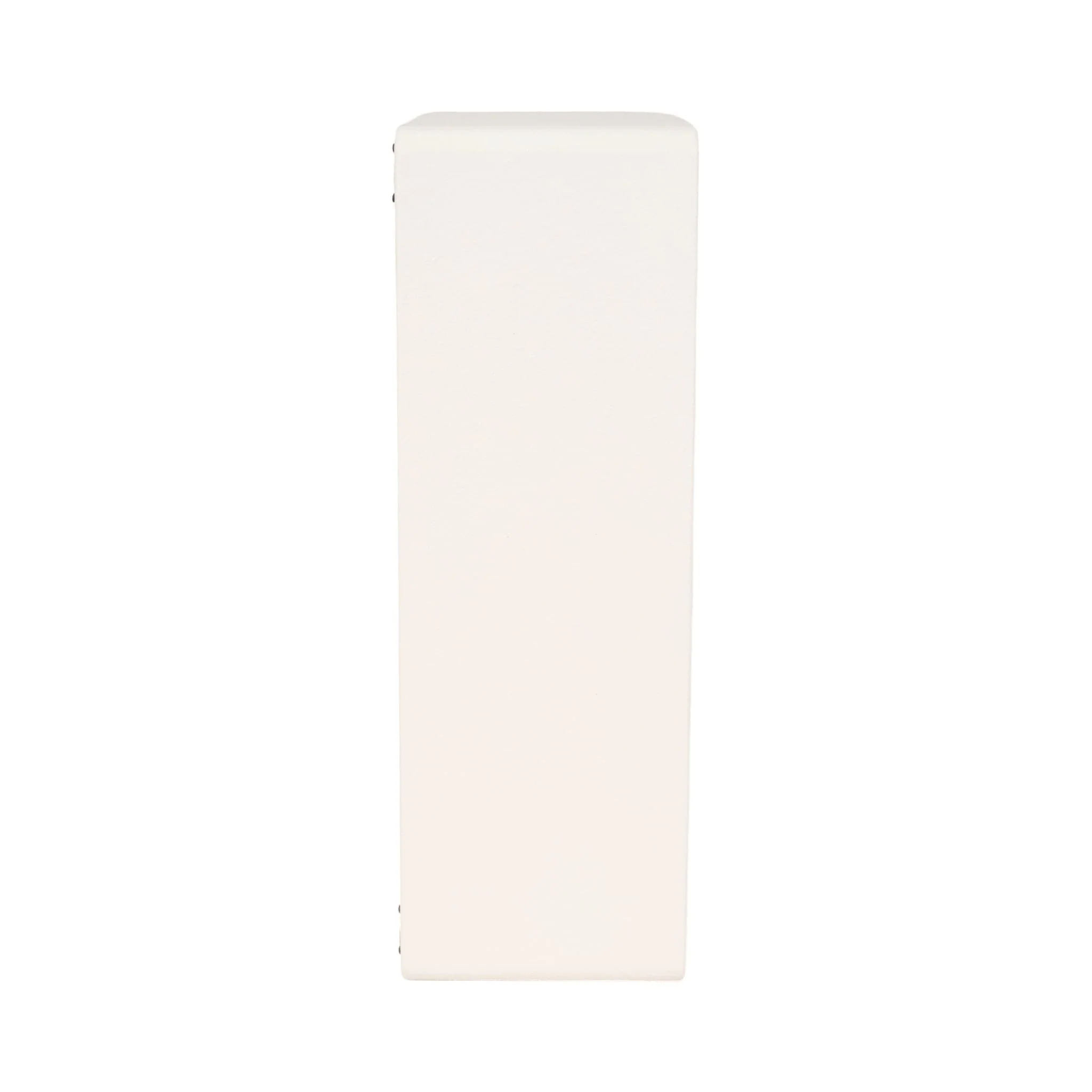 24" Rectangle Rough Finish Wall Shelf, White - Image 3