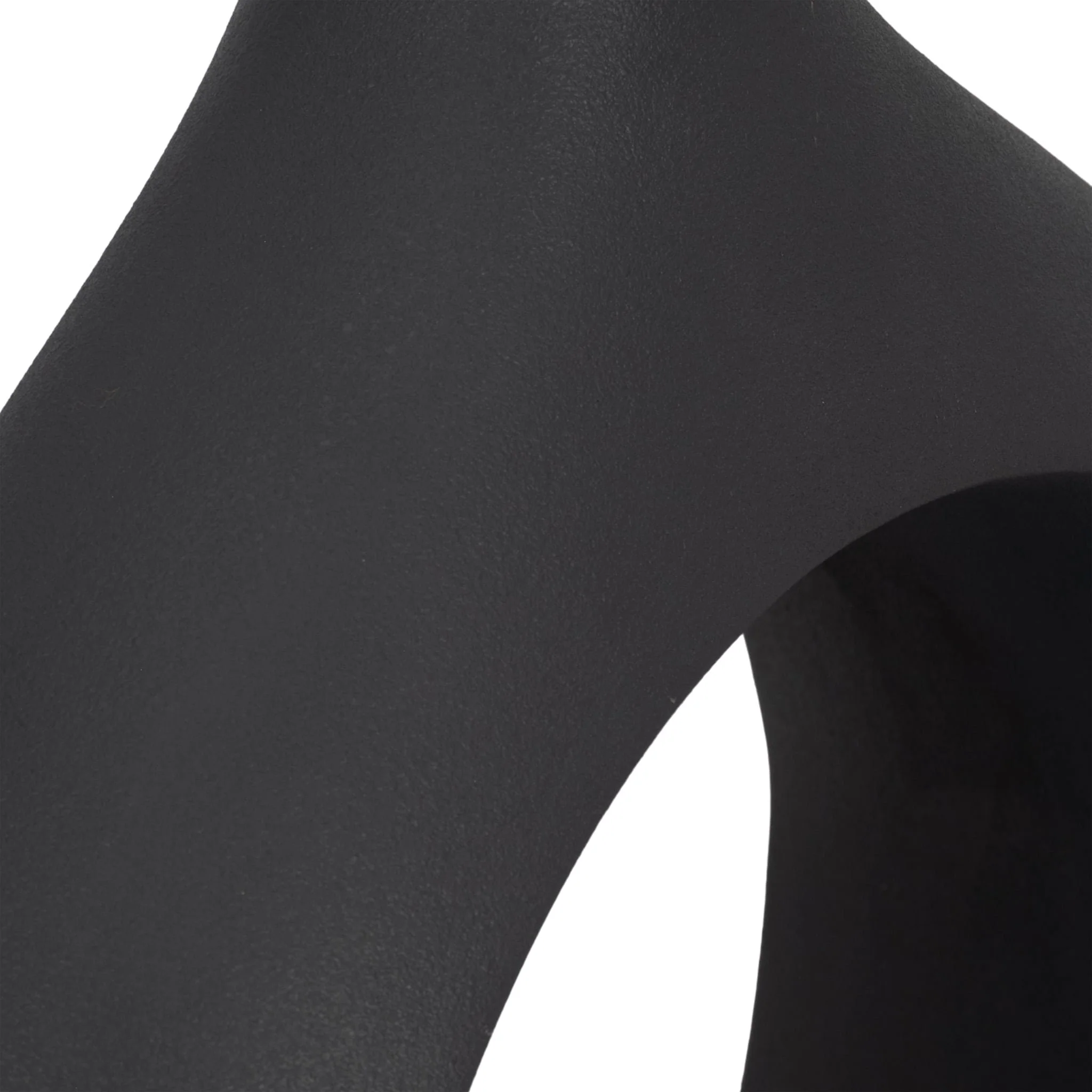 24" Rough Texture Round Cut Out Vase, Charcoal - Image 5