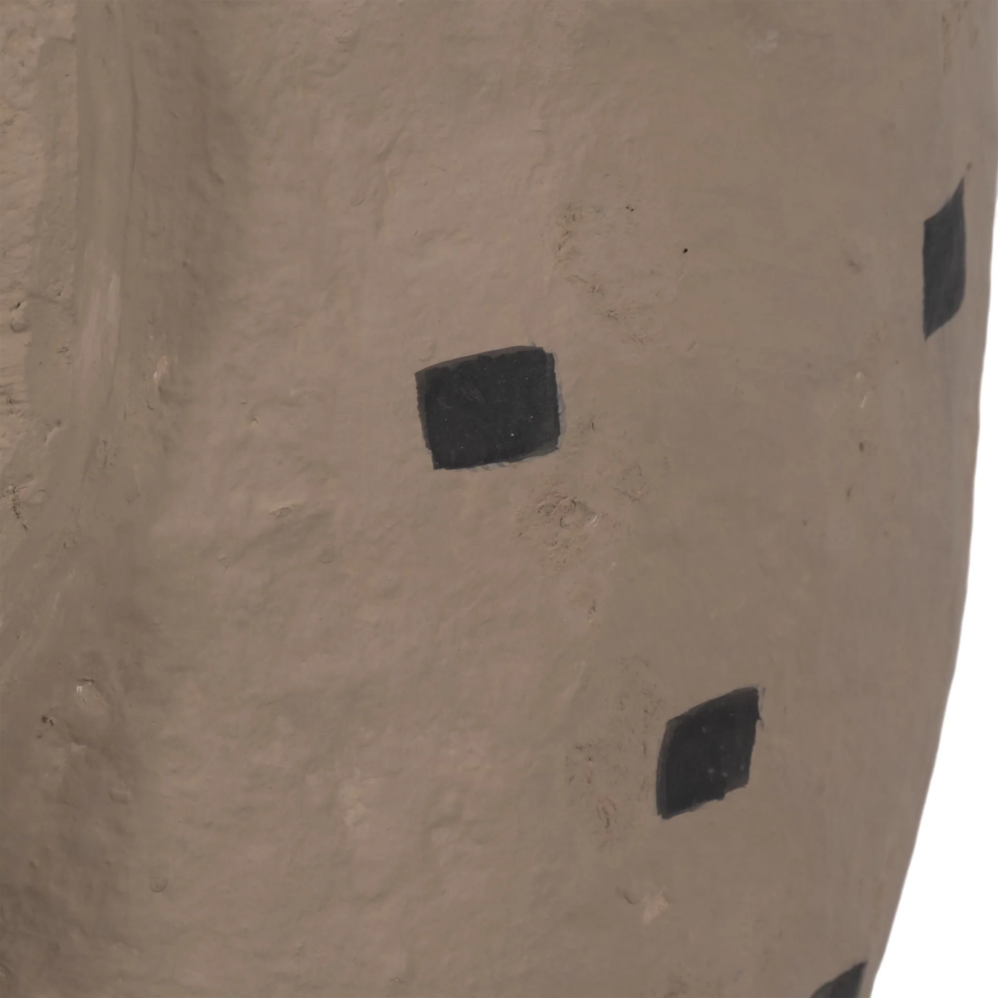 25" Paper Mache Elephant Planter, Ivory - Image 8