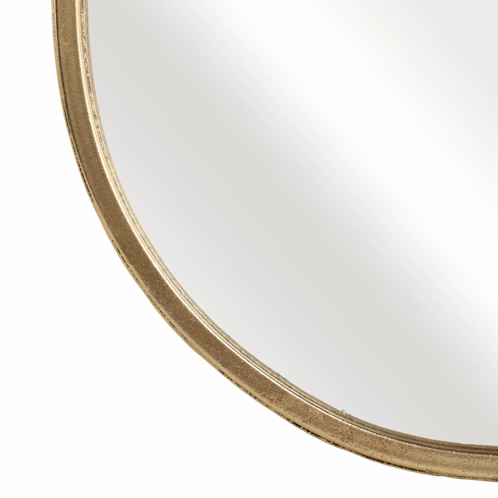 25x37 Arch Top Mirror, Gold - Image 4