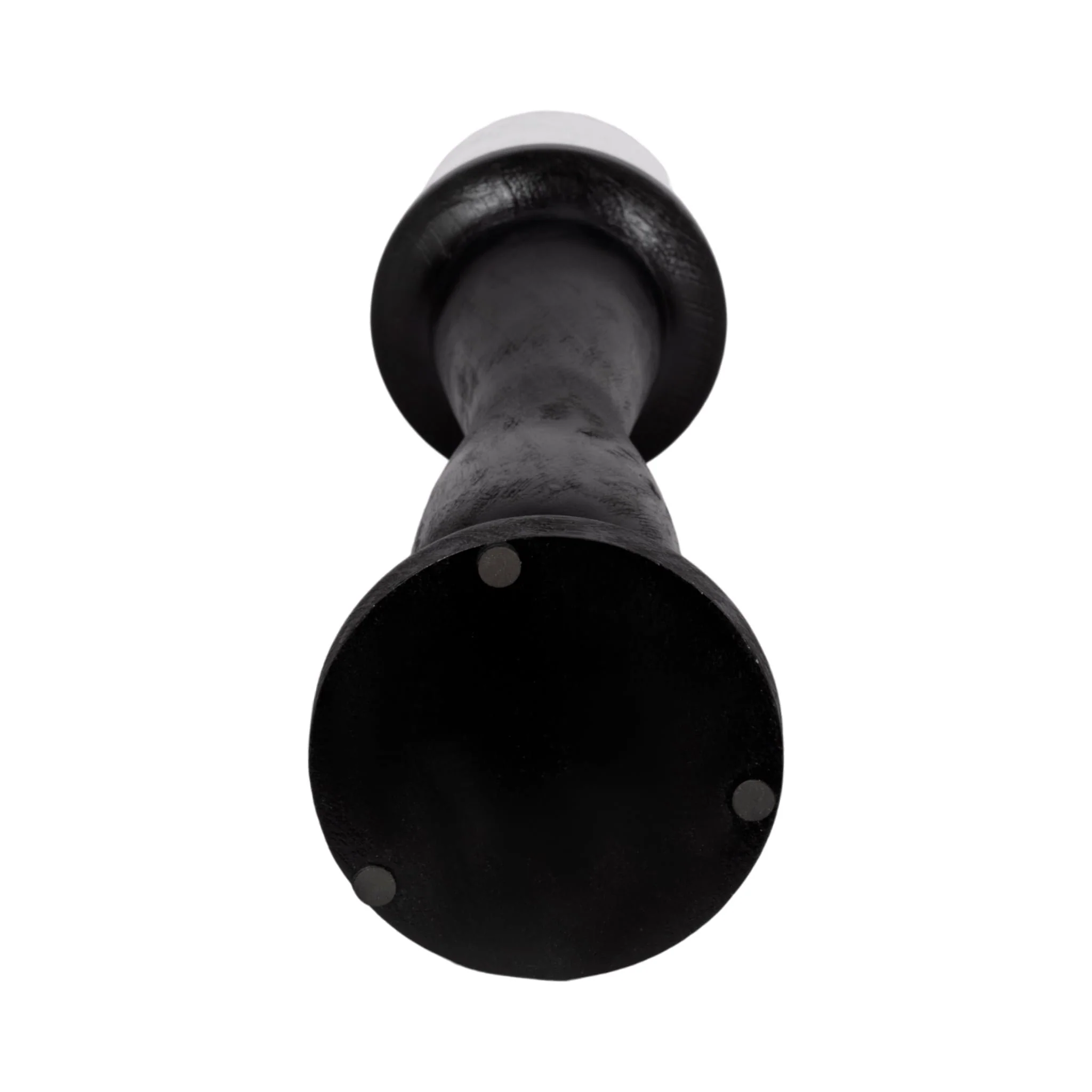 27" Traditional Hurricane On Pedestal, Black - Image 6