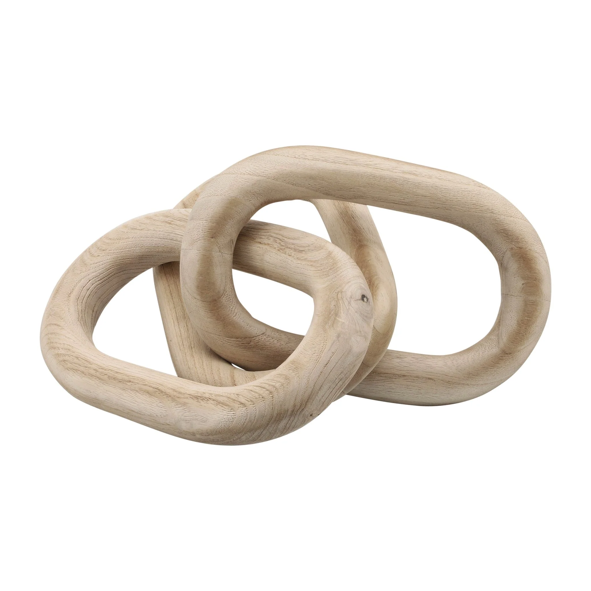 28" 3 Wooden Links, Natural - Image 5